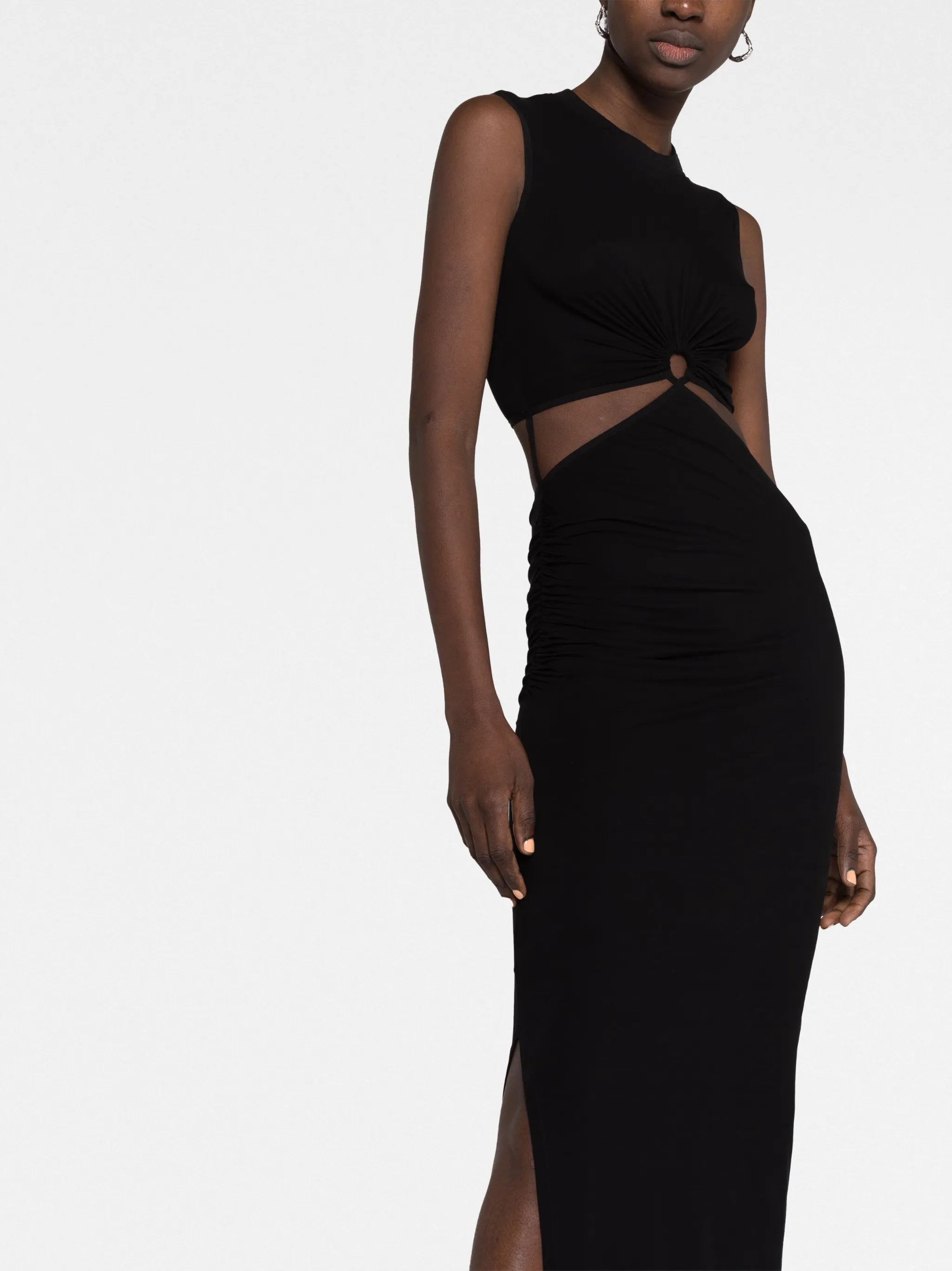 cut-out maxi dress