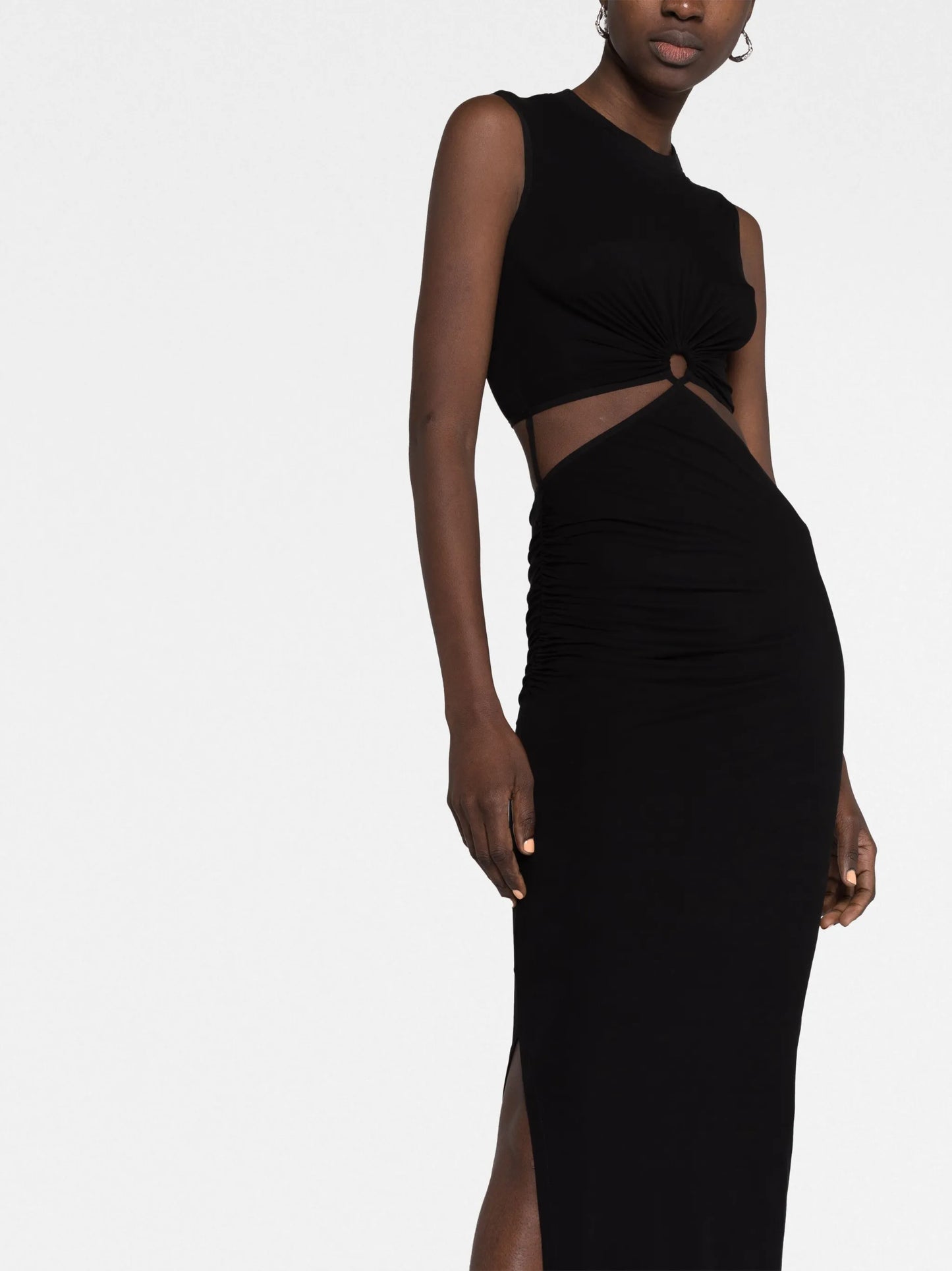 cut-out maxi dress