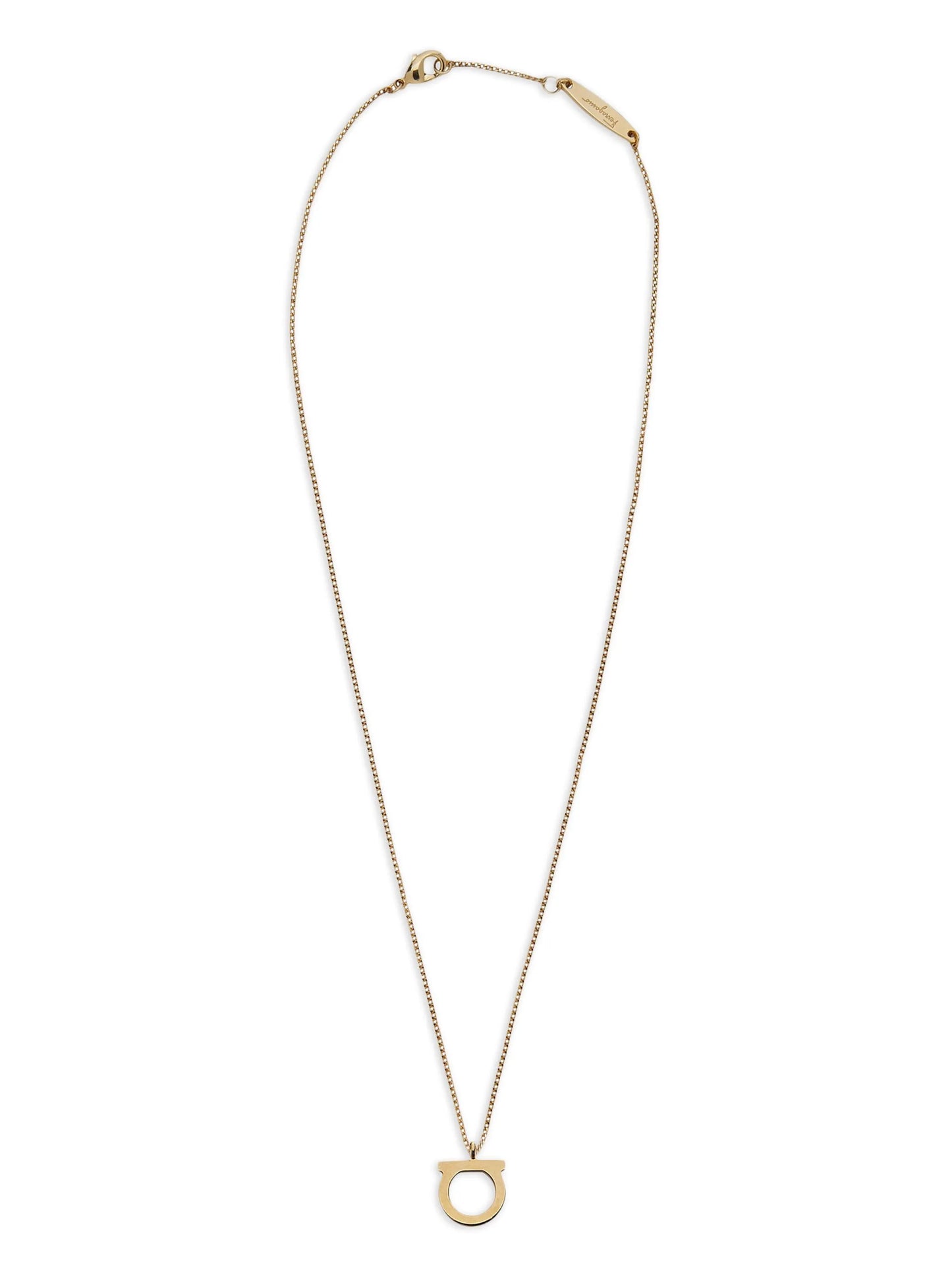 Gancini charm necklace