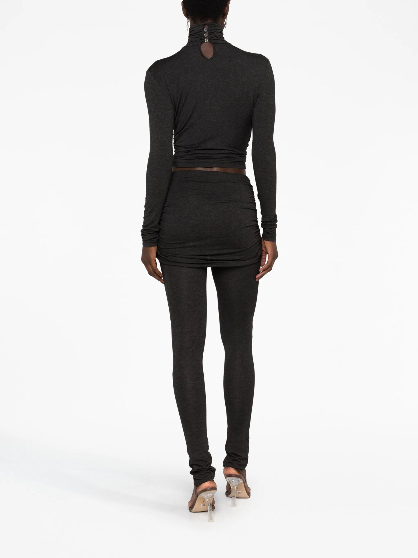 cut-out  jersey top