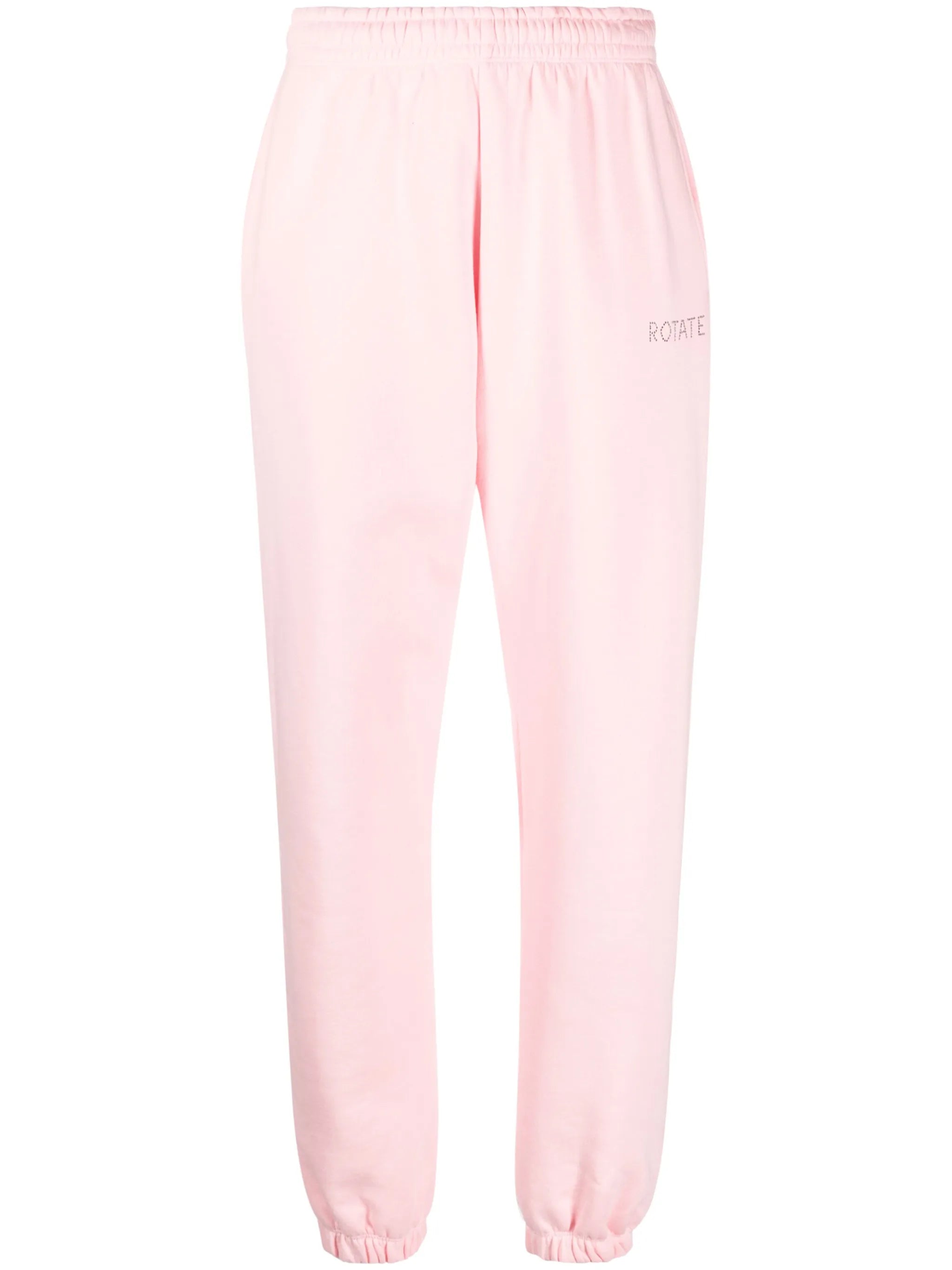 crystal-logo track pants