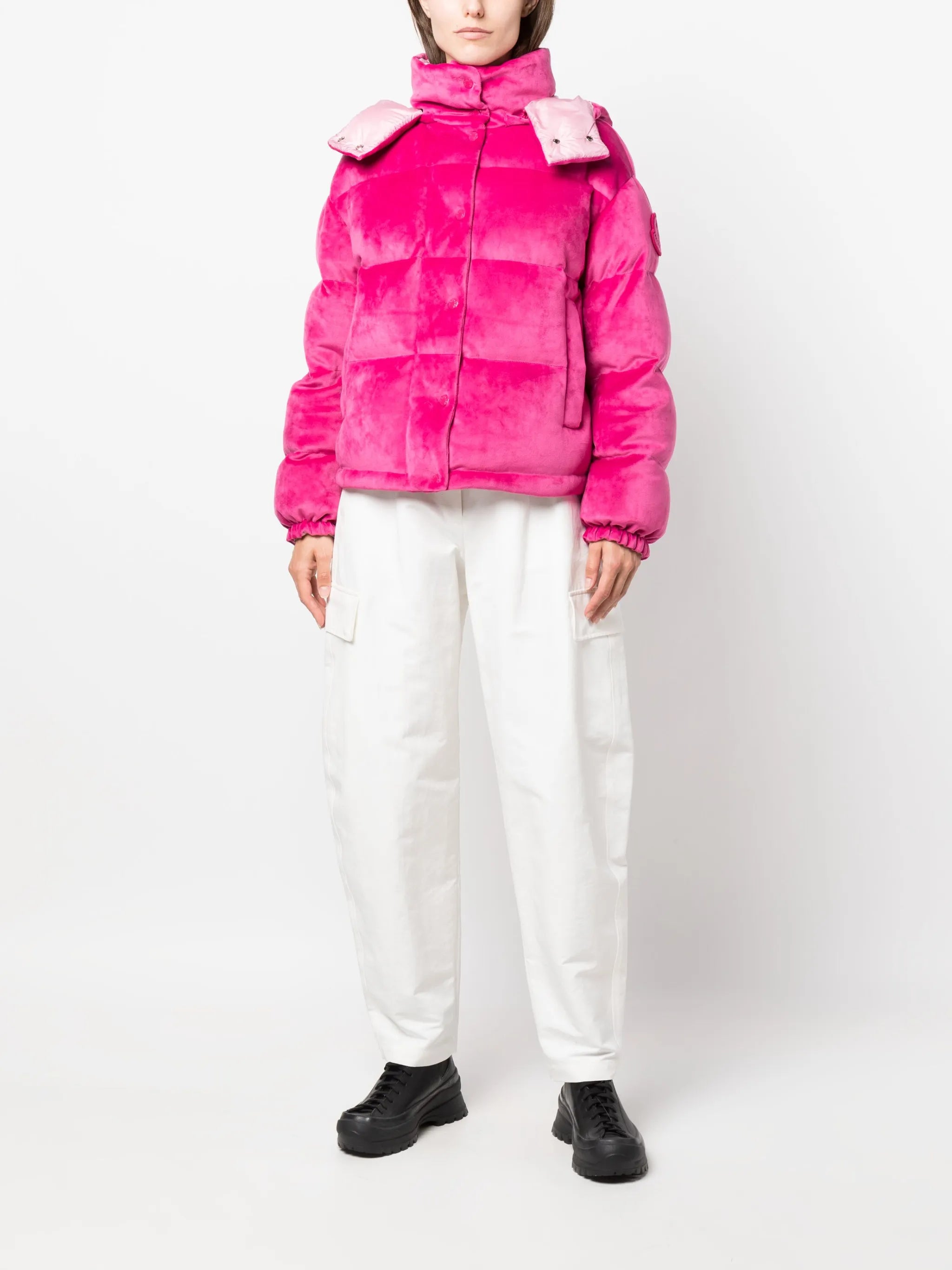 Daos chenille puffer jacket