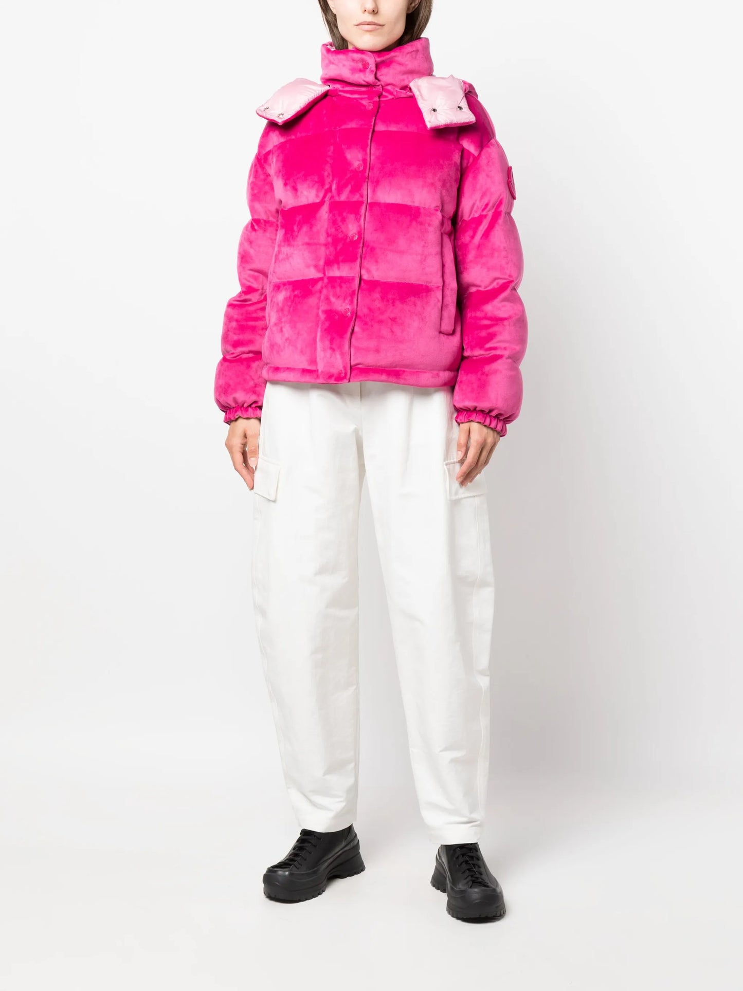 Daos chenille puffer jacket