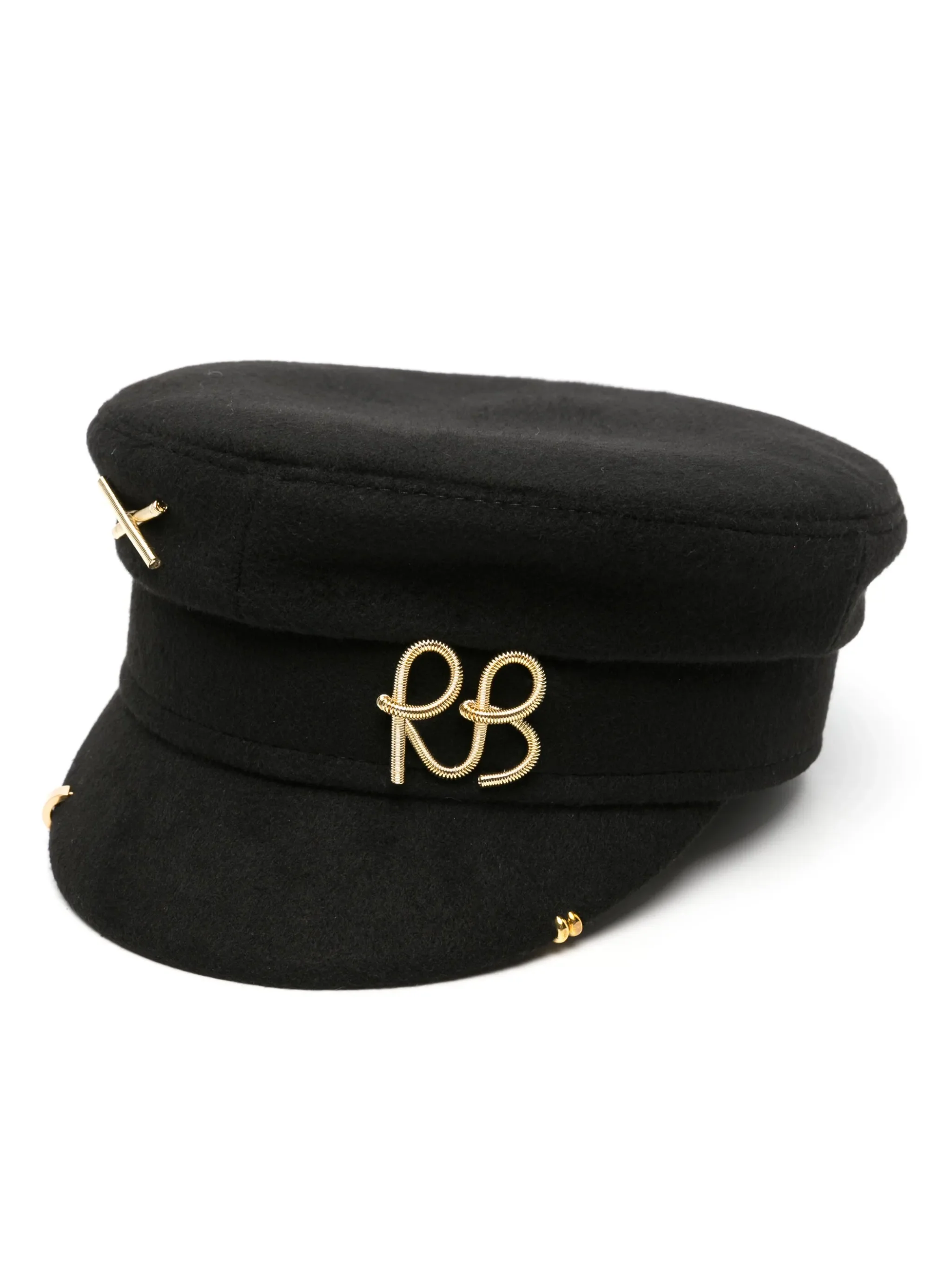 Baker Boy logo-appliqué cap