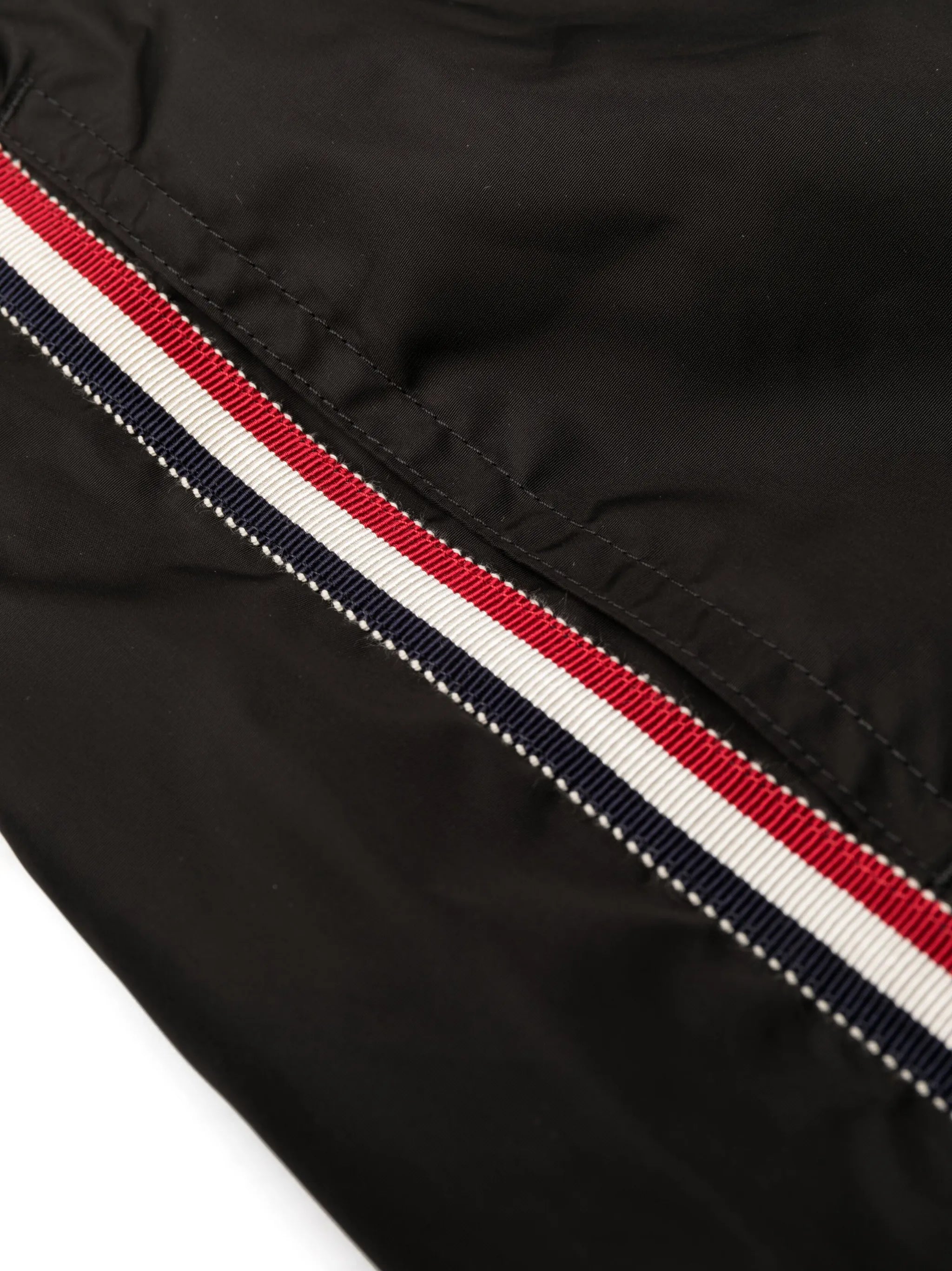 logo-patch swim shorts
