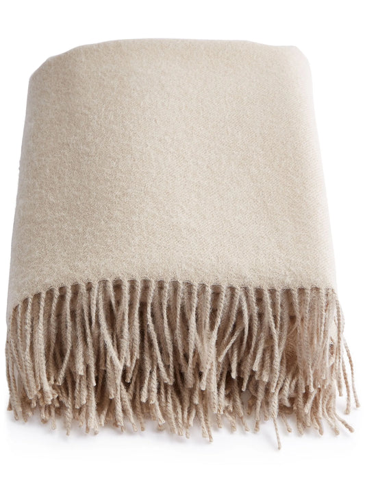 Maria alpaca throw blanket