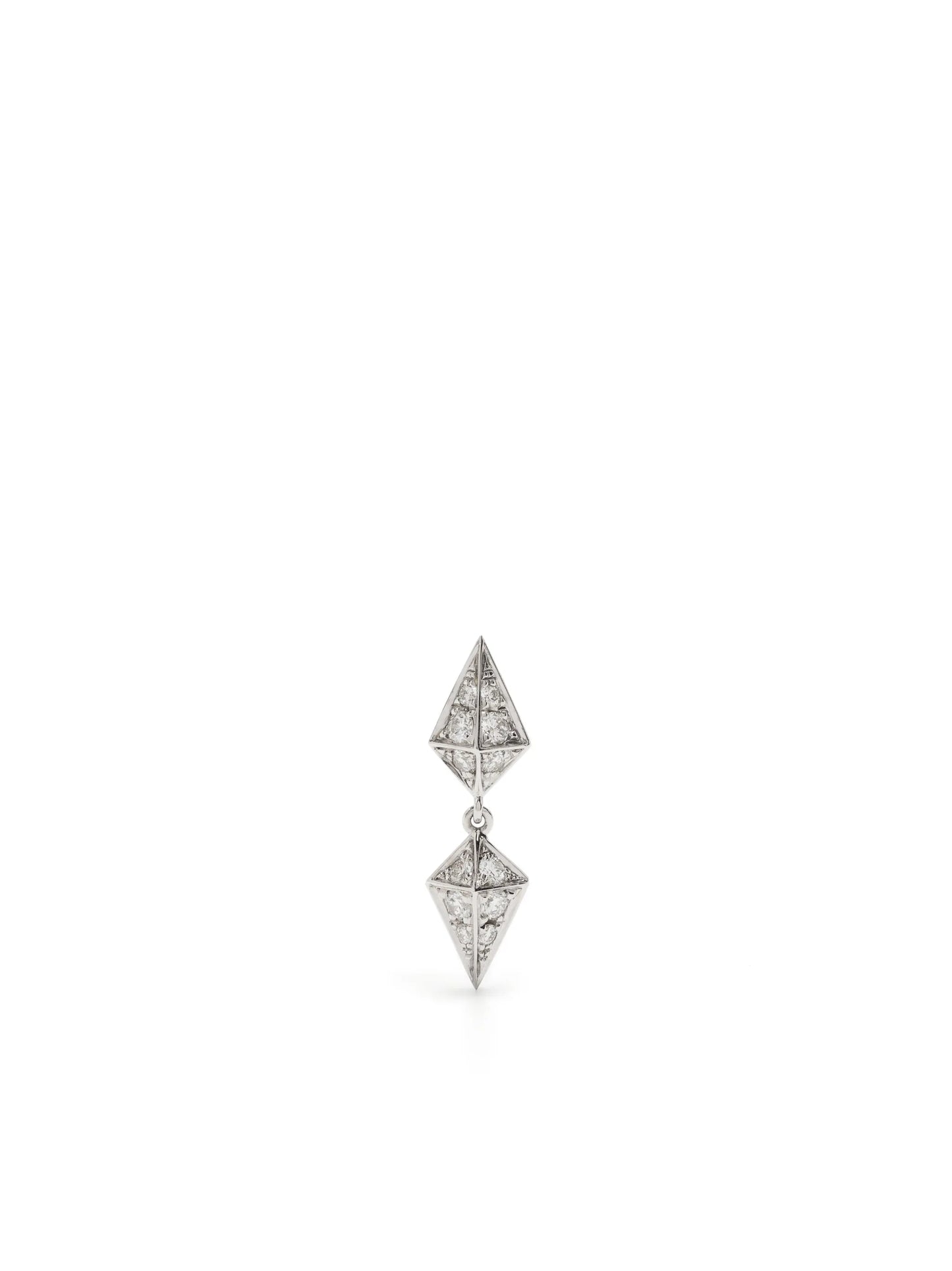 Rockaway diamond single earring
