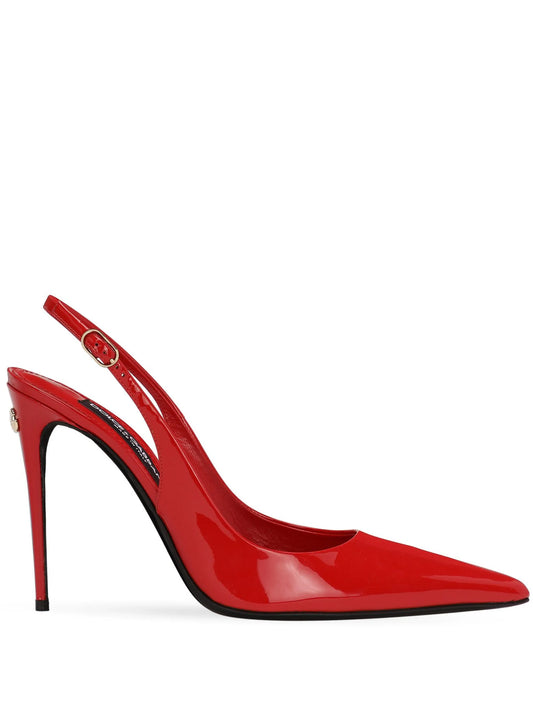 patent-leather pumps
