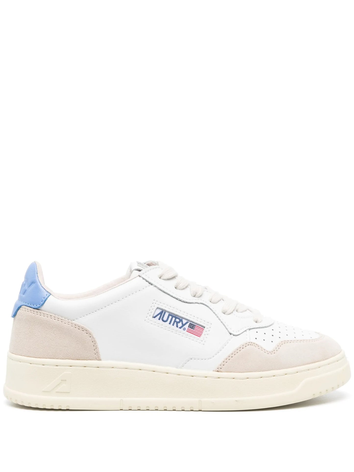 logo-patch low-top sneakers