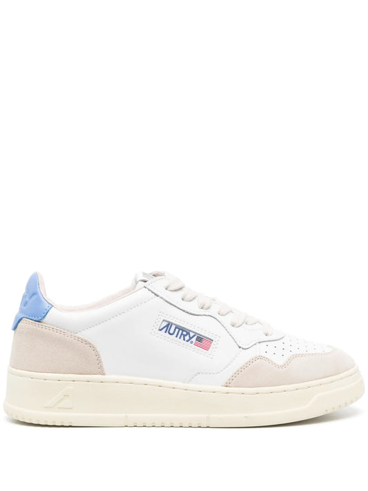 logo-patch low-top sneakers