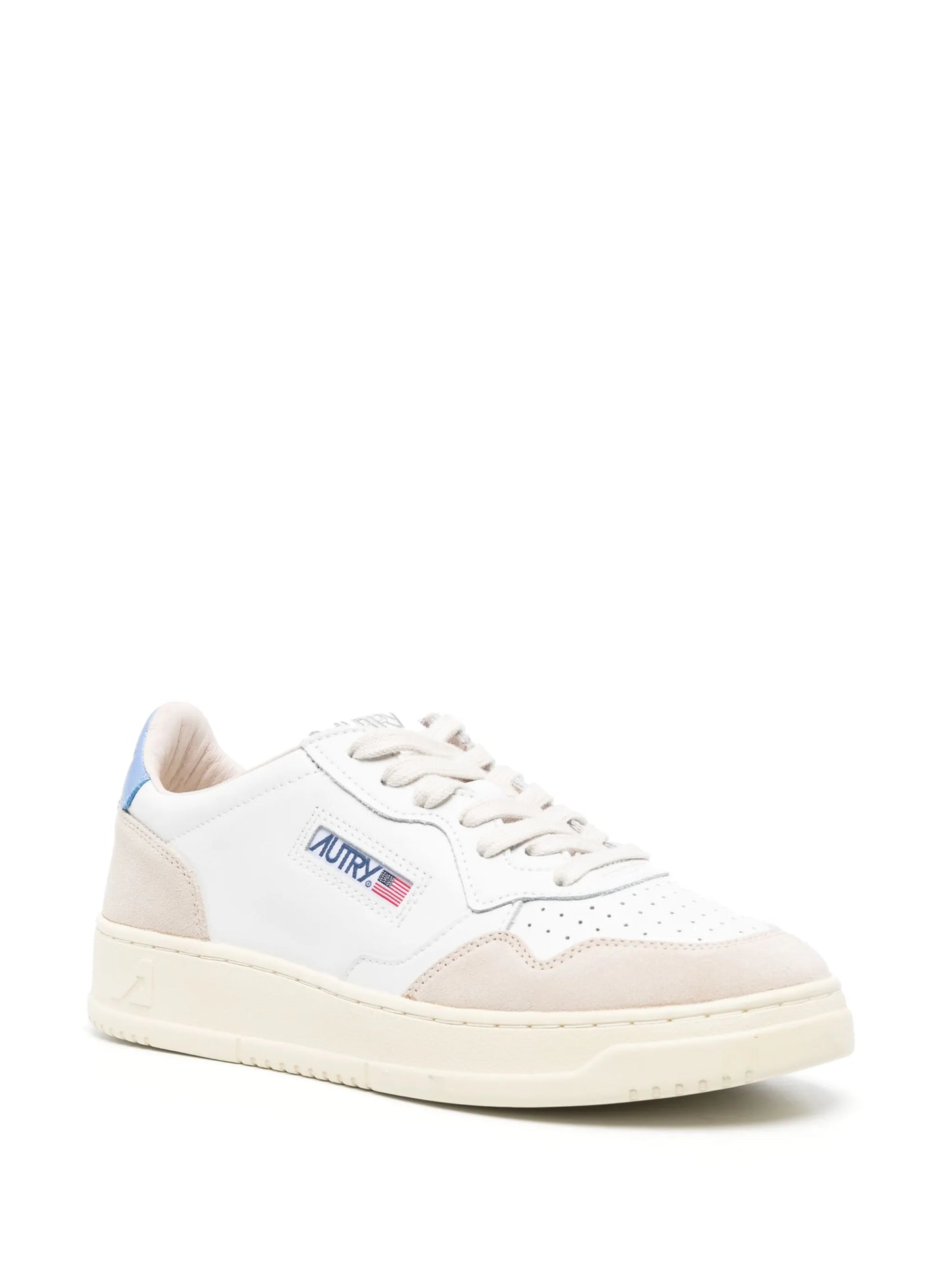 logo-patch low-top sneakers