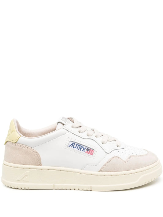 low-top lace-up sneakers