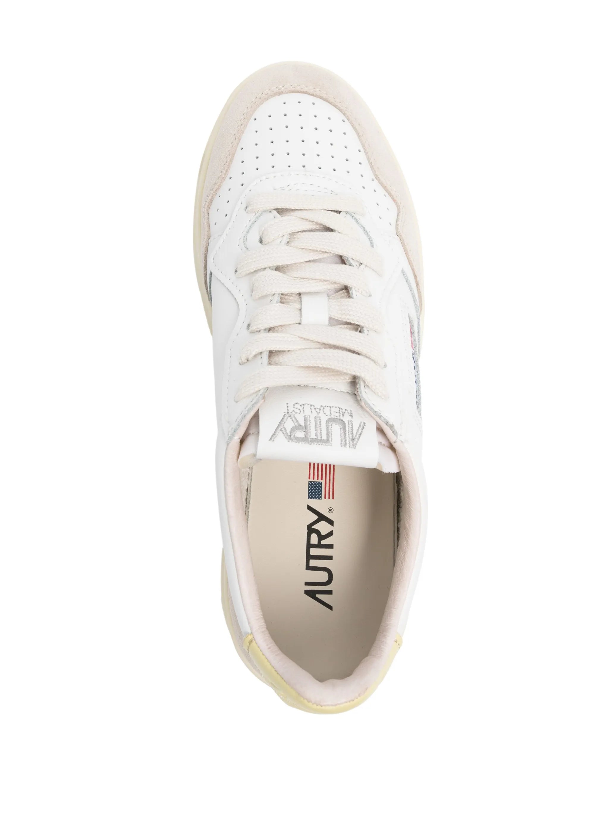 low-top lace-up sneakers