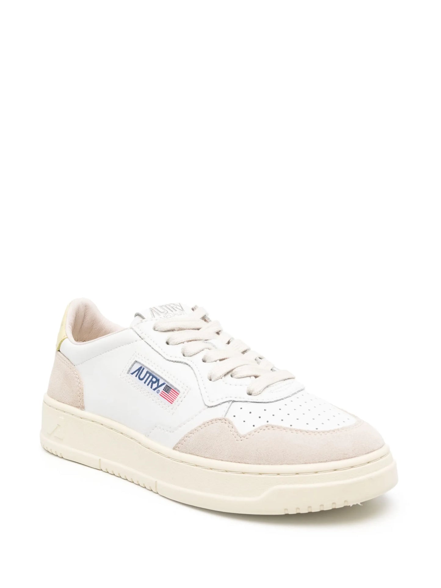low-top lace-up sneakers