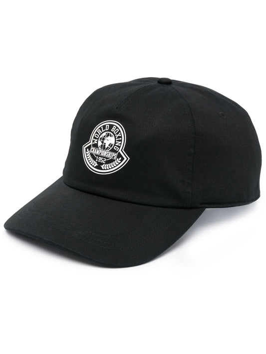 logo-print cotton baseball cap
