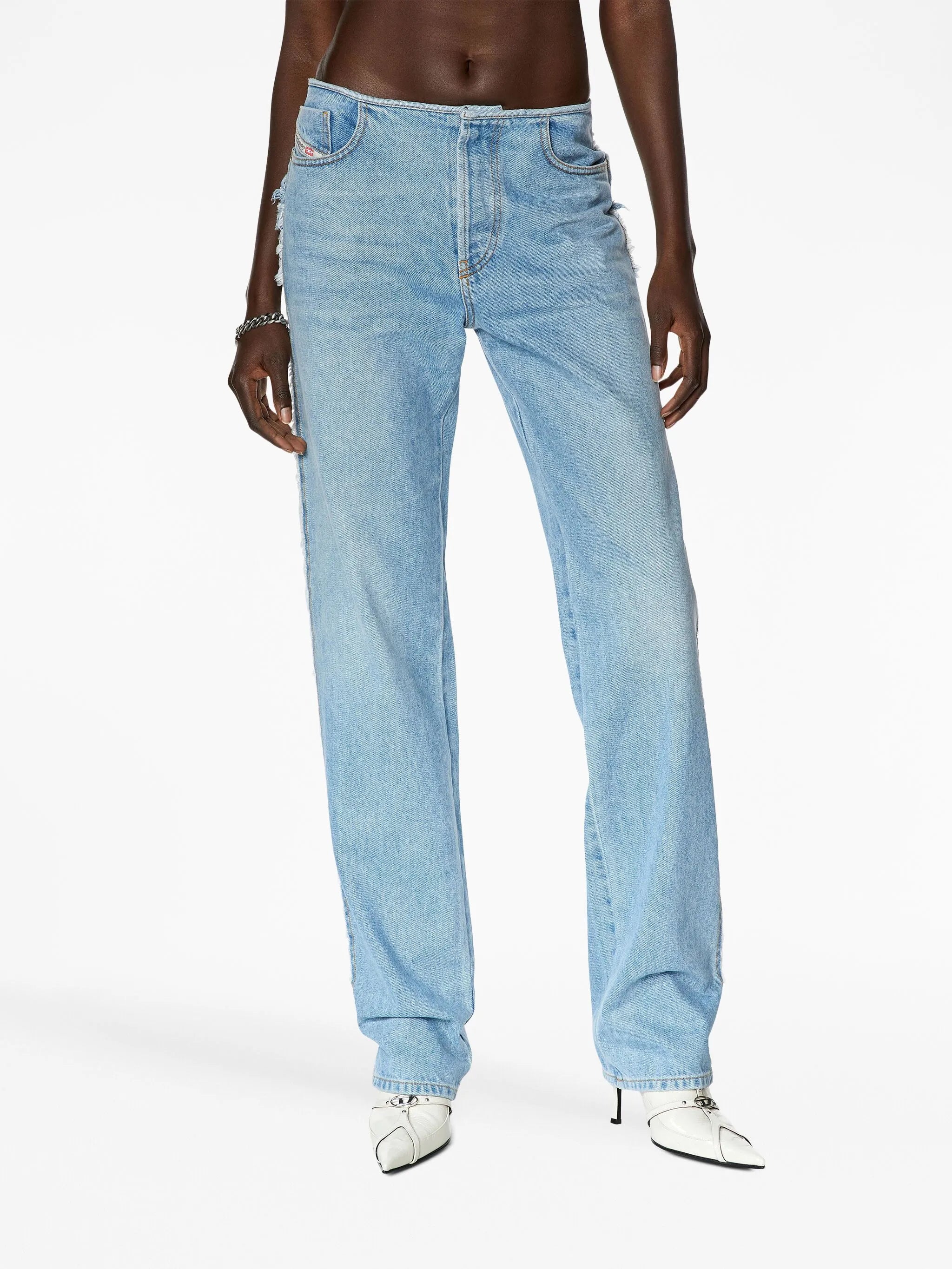 D-Ark 0HLAC straight-leg jeans