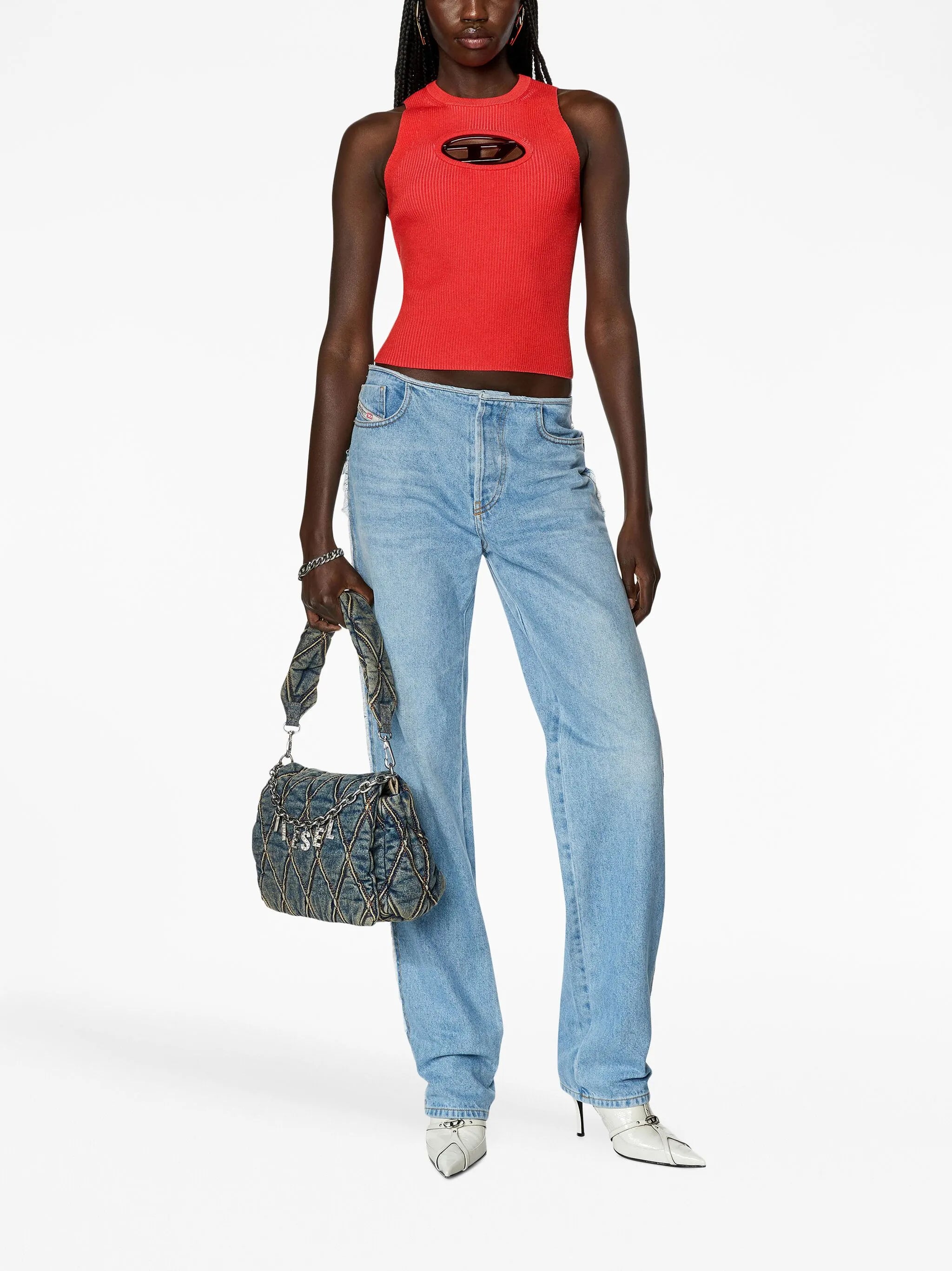 D-Ark 0HLAC straight-leg jeans