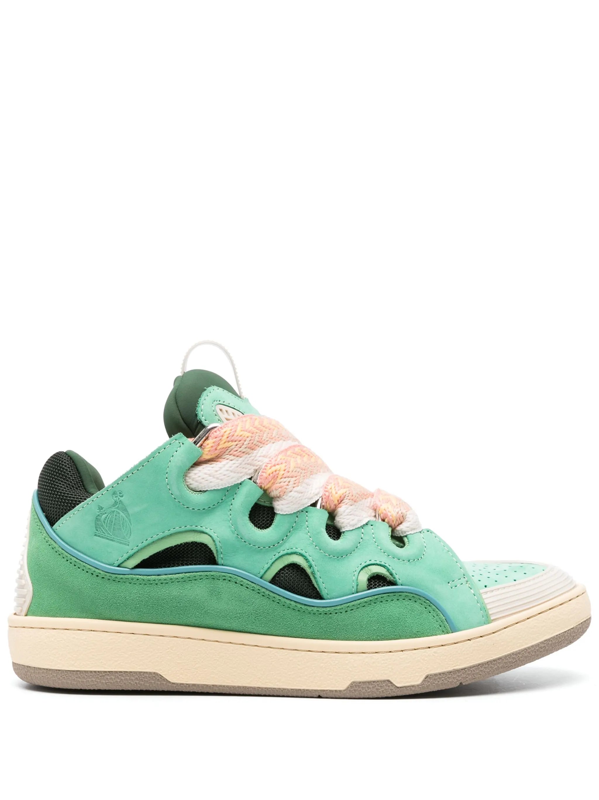 Curb lace-up sneakers