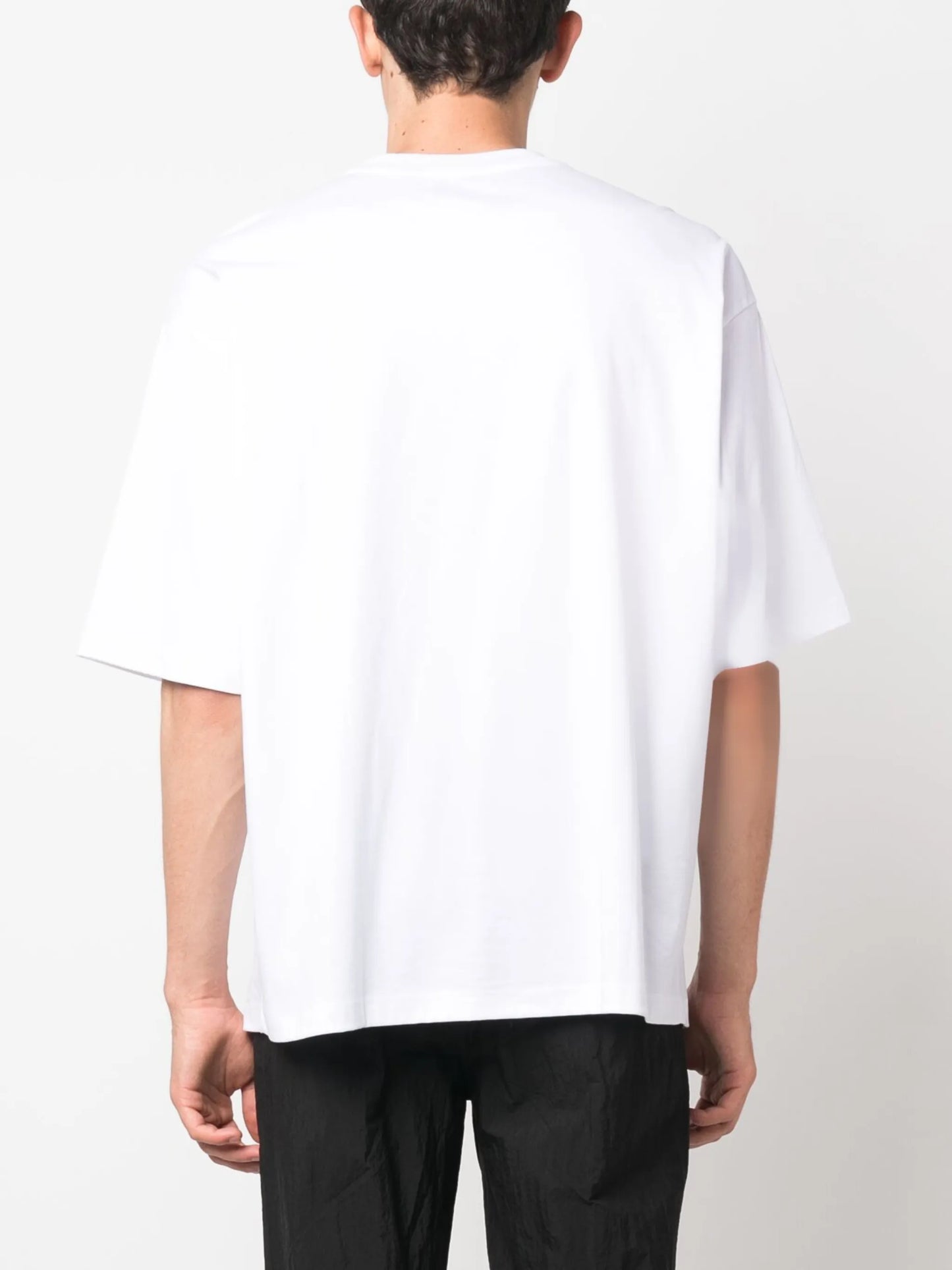 Curb embroidered cotton T-shirt
