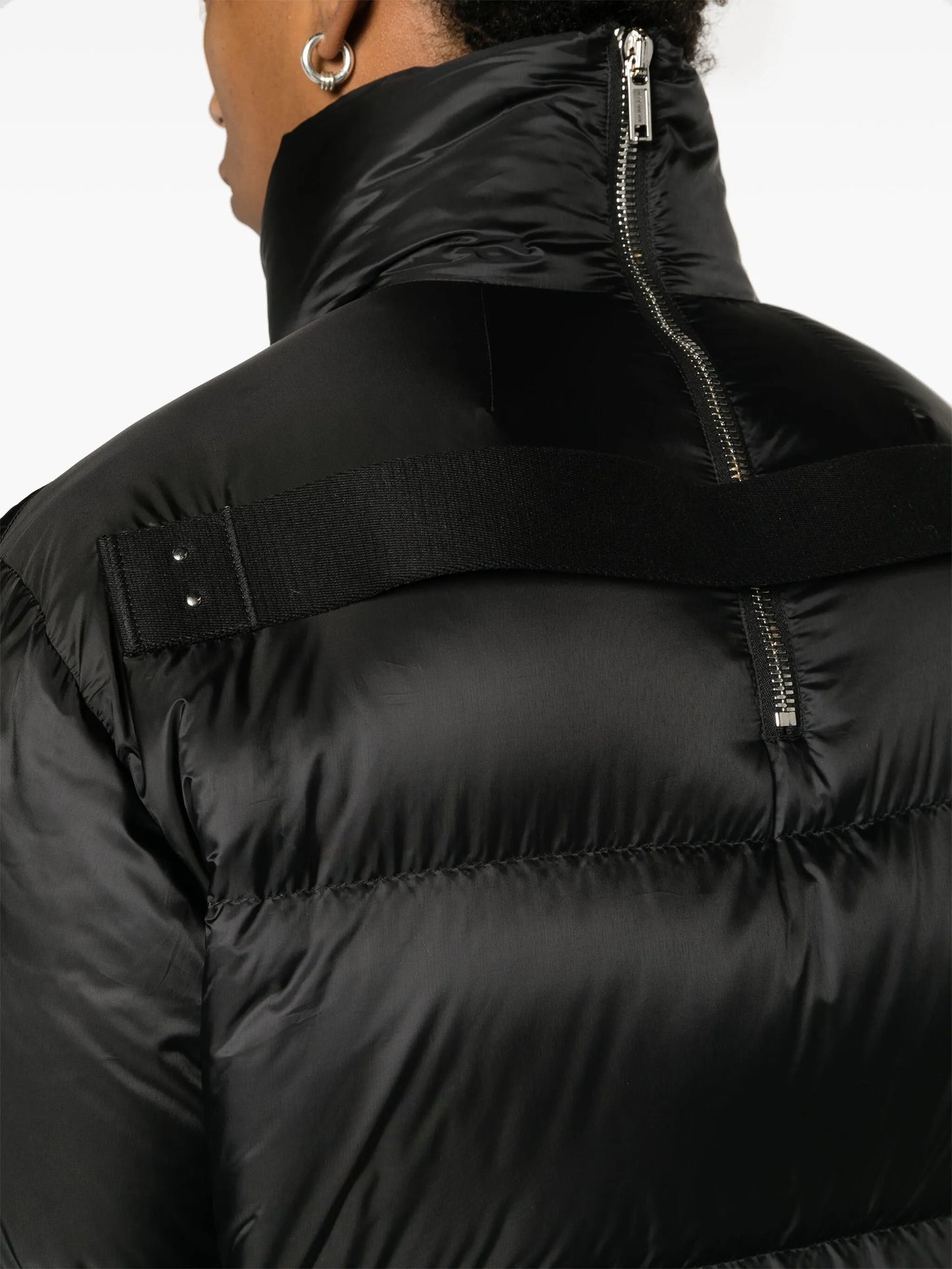 Cyclopic quilted coat