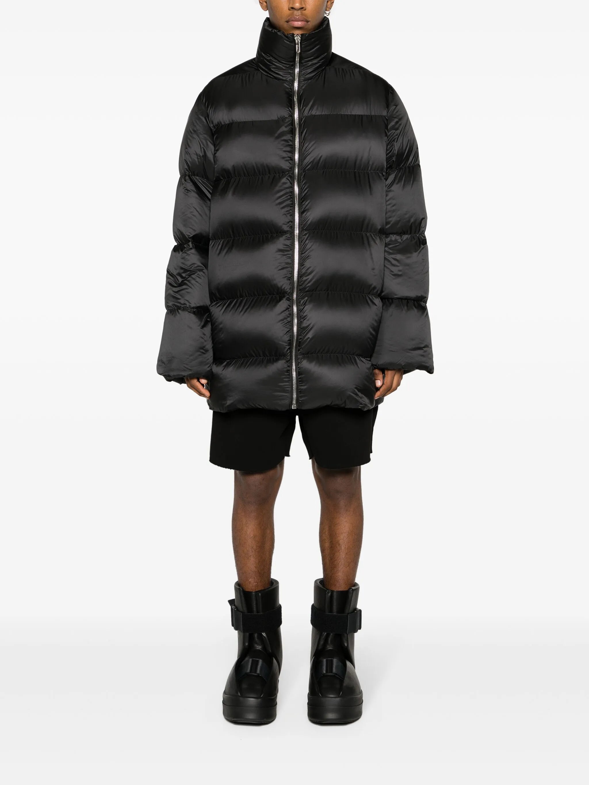 Cyclopic quilted coat