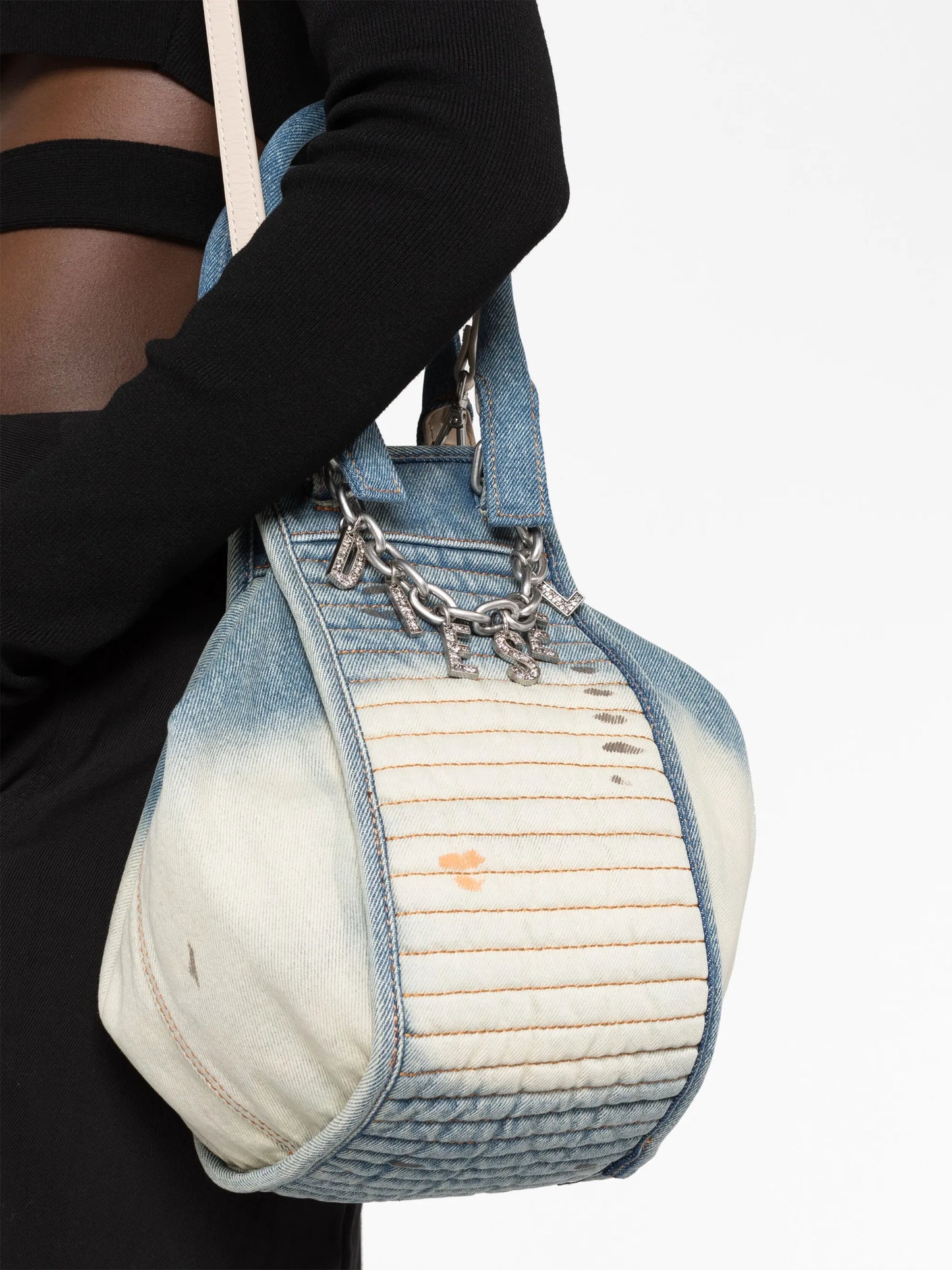 D-VINA S denim hand bag