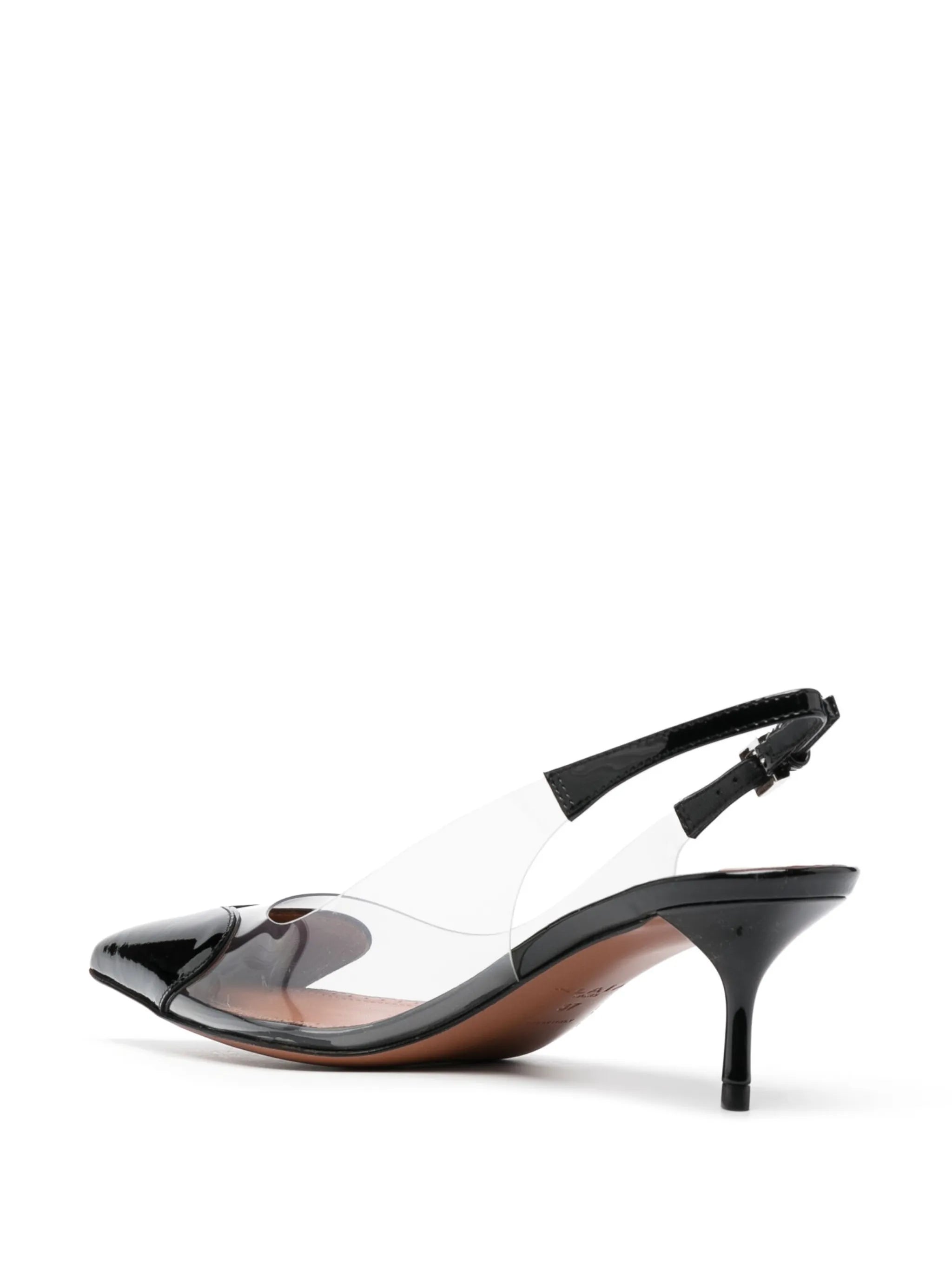 Le Coeur pointed leather pumps