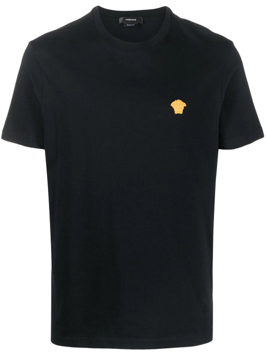 Medusa-embroidered T-shirt