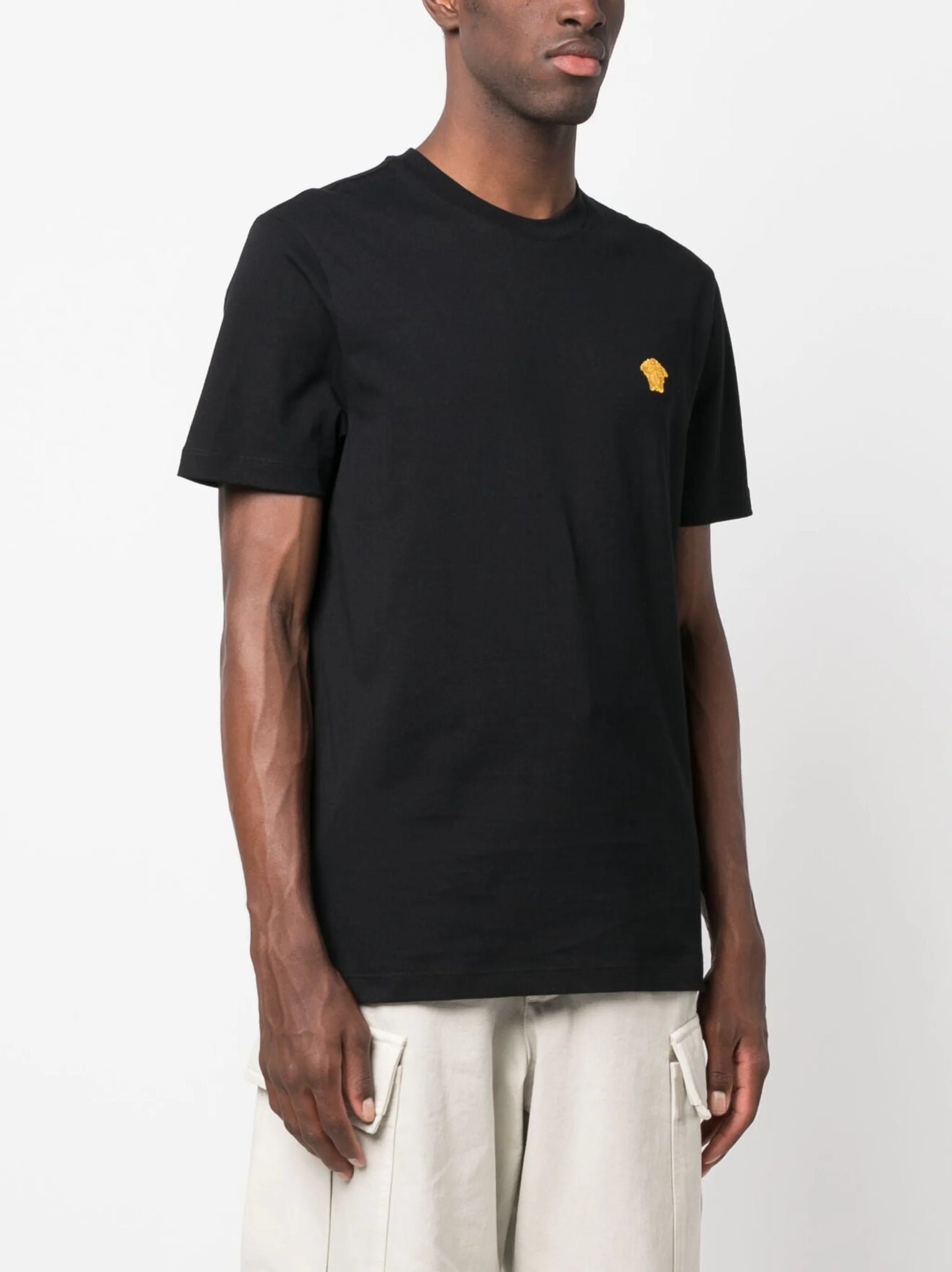 Medusa-embroidered T-shirt