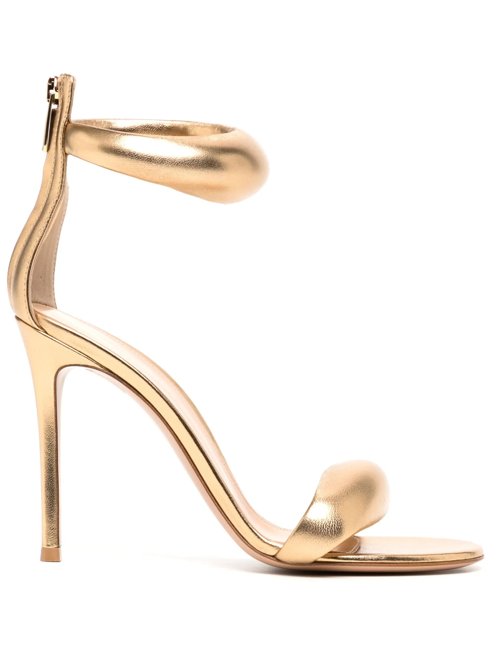 Bijoux 100mm leather sandals
