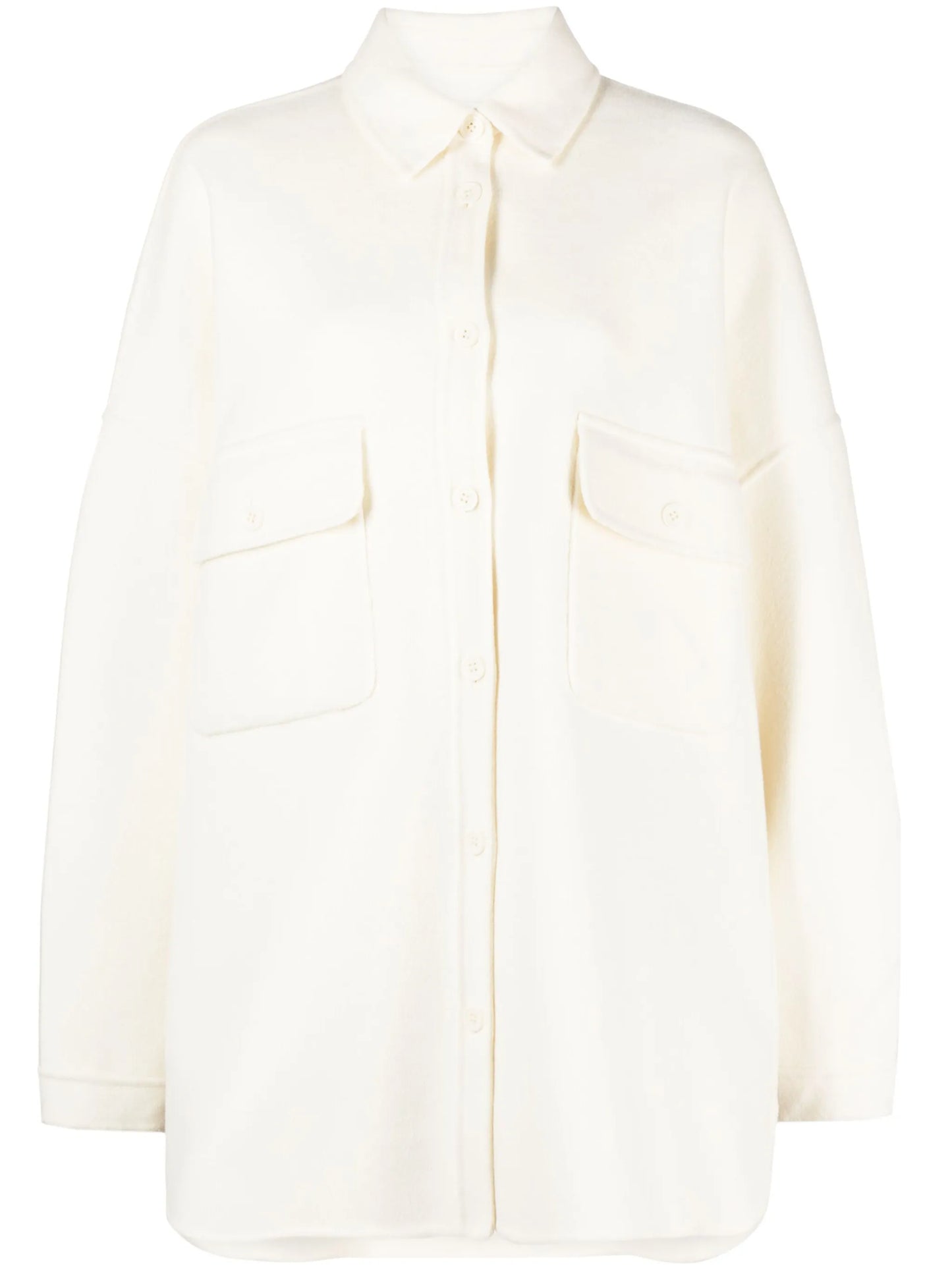 Dallas wool-blend overshirt