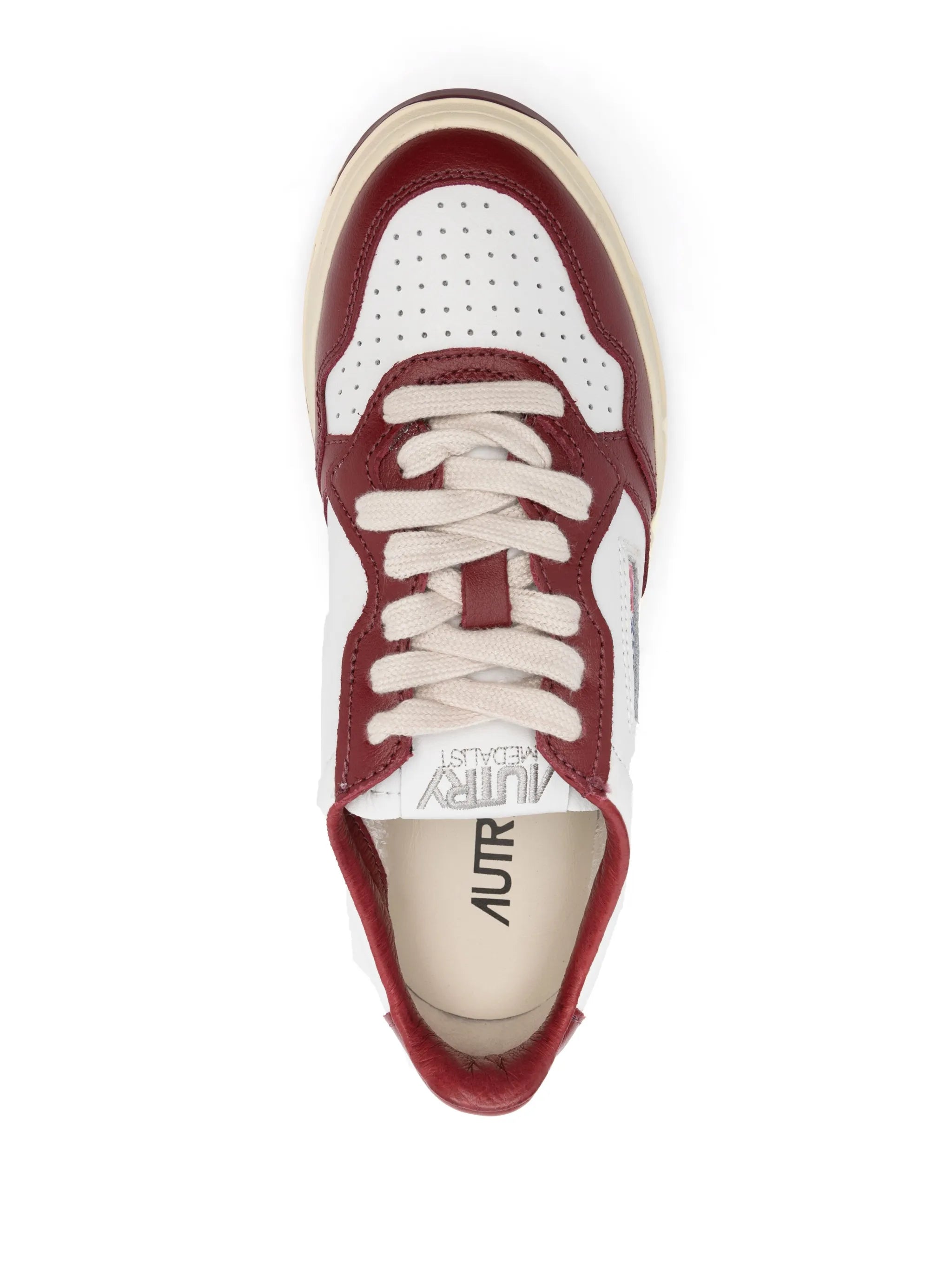Medalist low-top leather sneakers