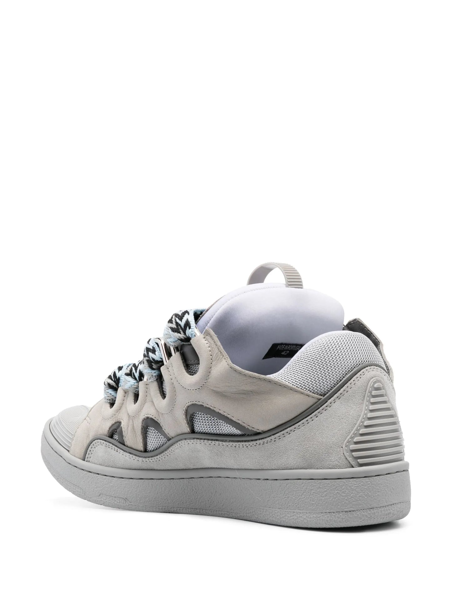 Curb chunky leather sneakers