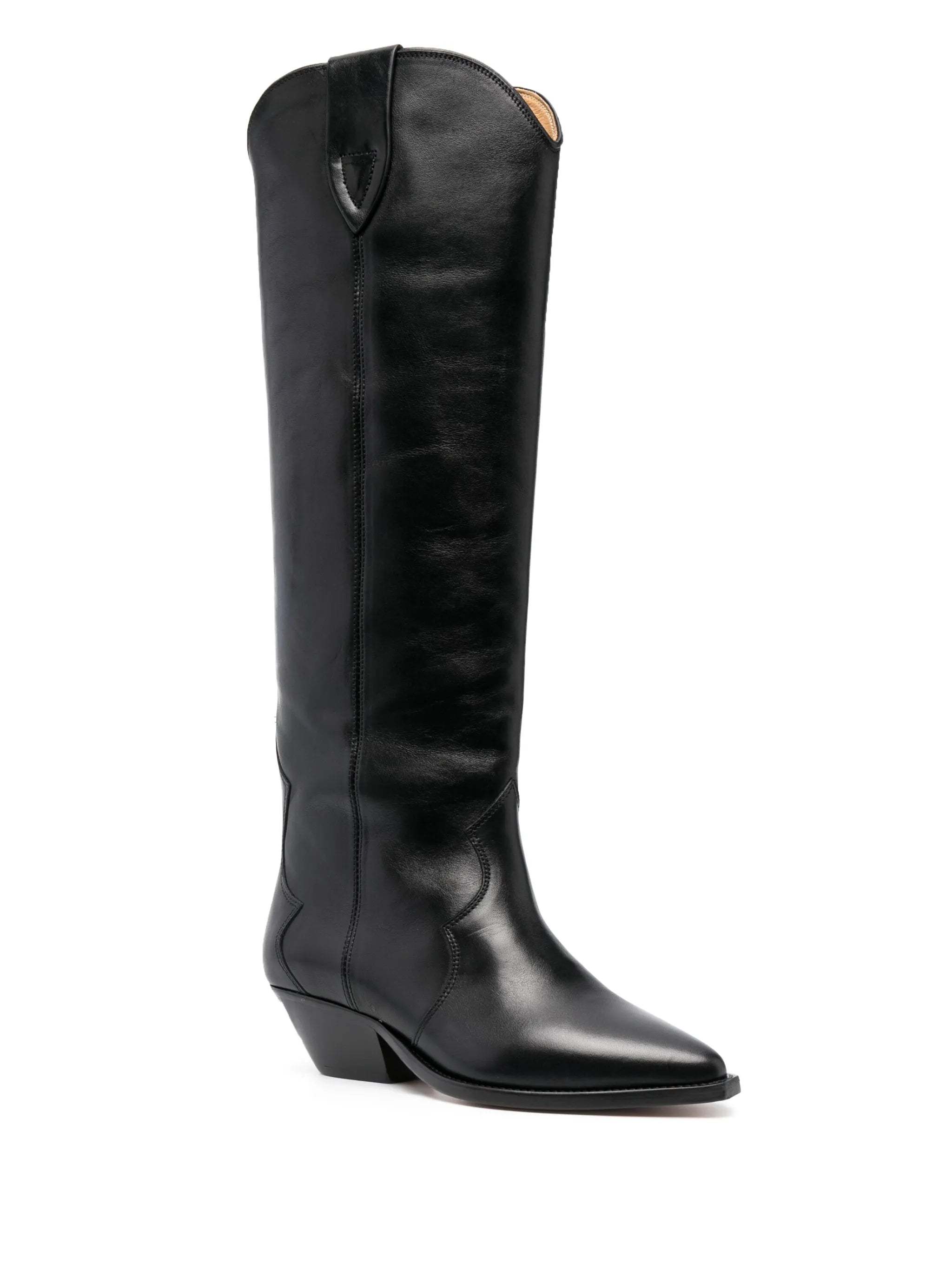 Denvee cuban-heel boots
