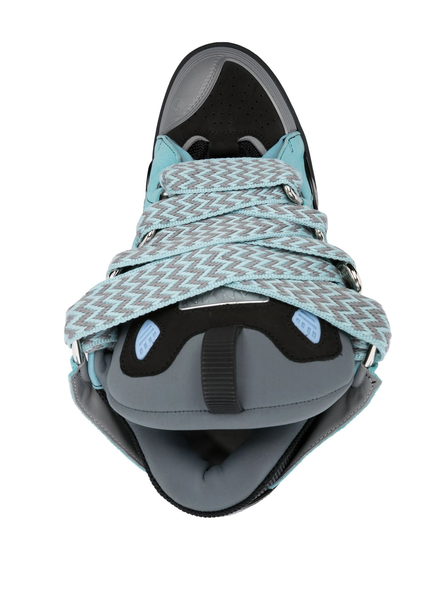 Curb leather sneakers