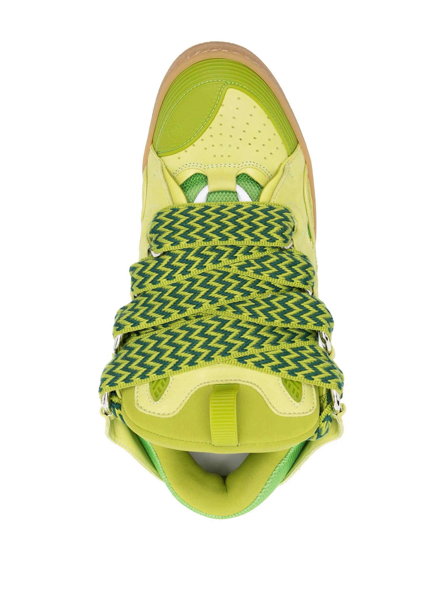 Curb leather sneakers