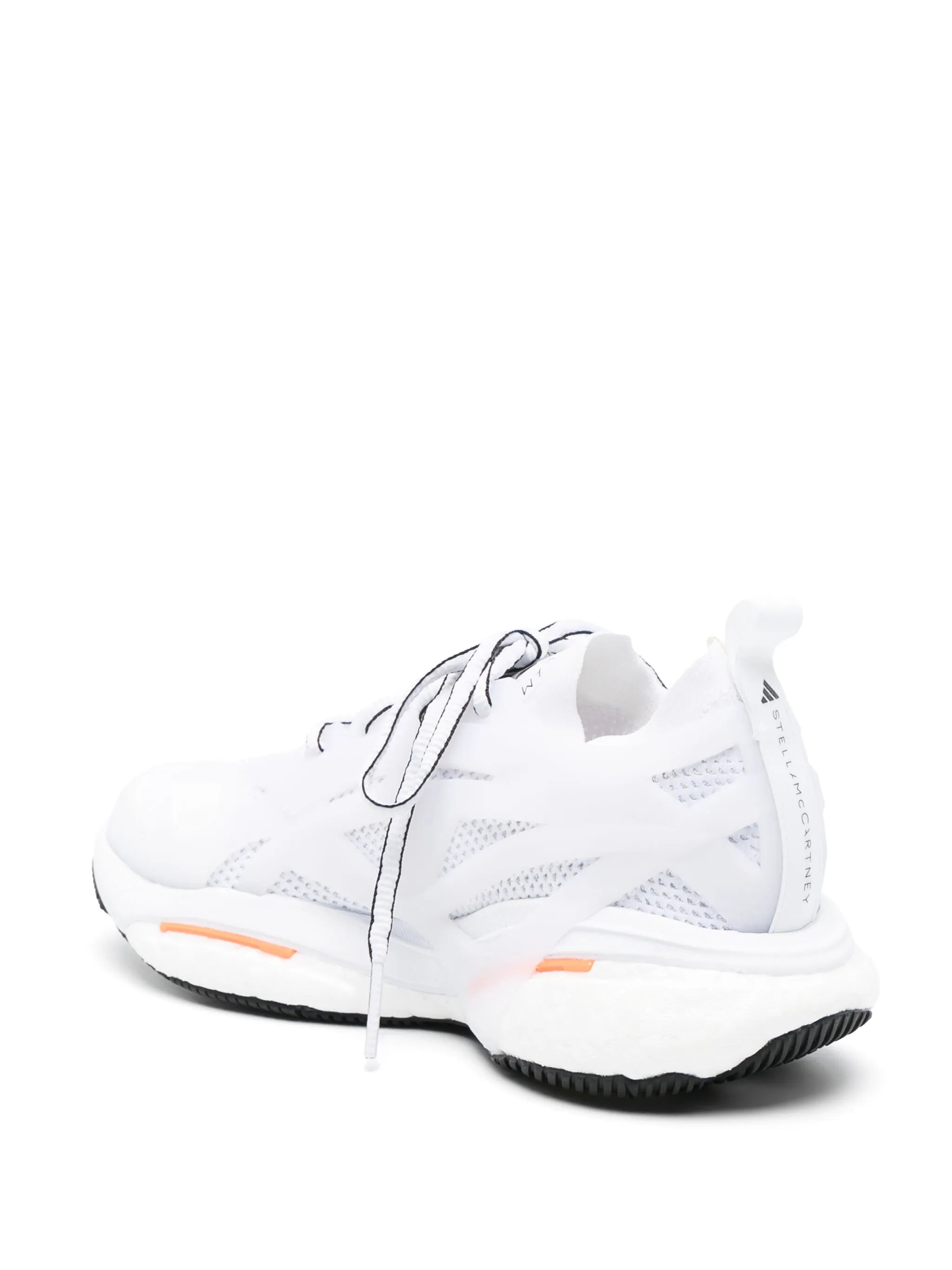 panelled-design lace-up sneakers