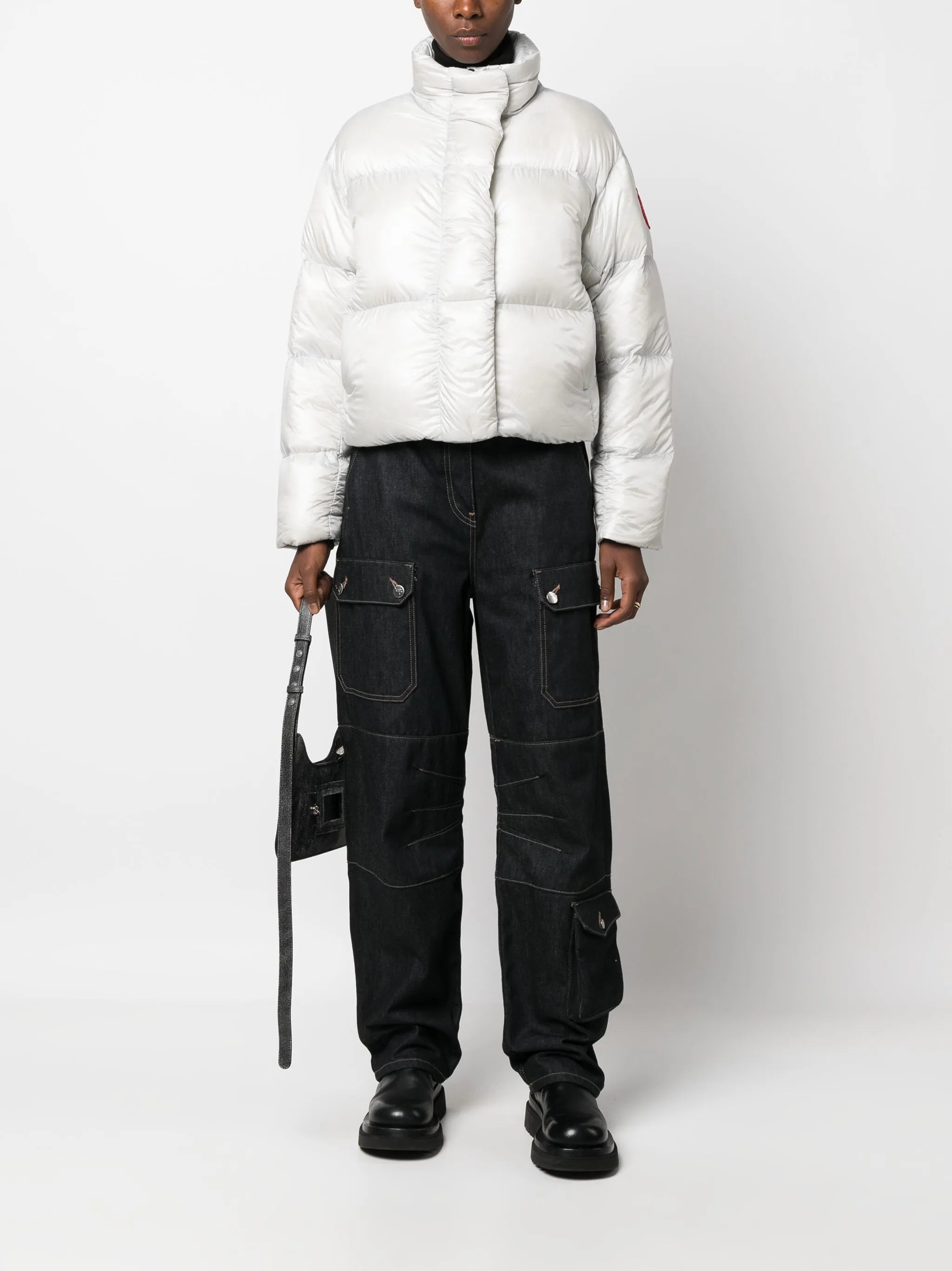 Cypress cropped puffer jacket