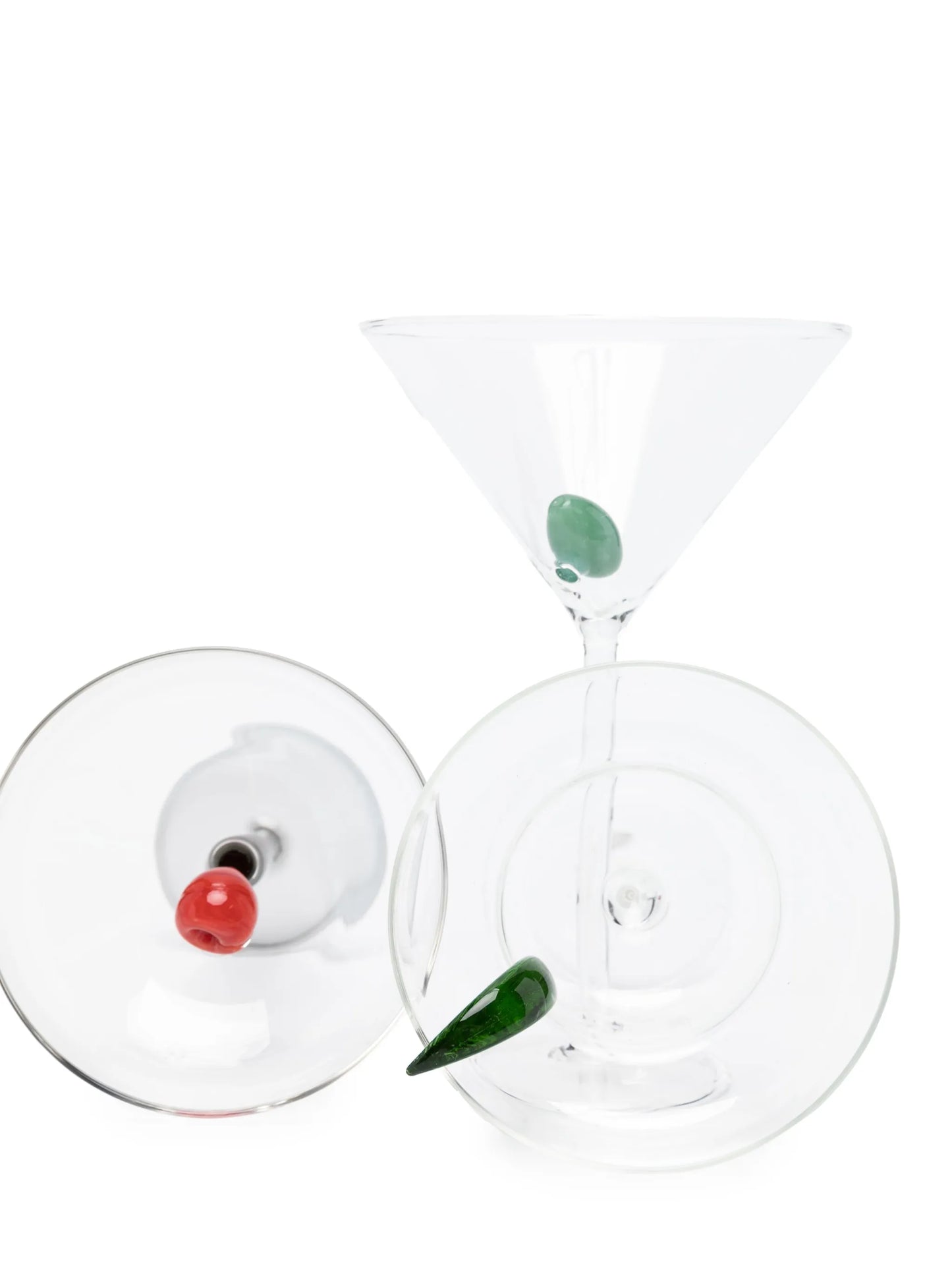 x Best Luxury Shop cocktail glasses (set of three)