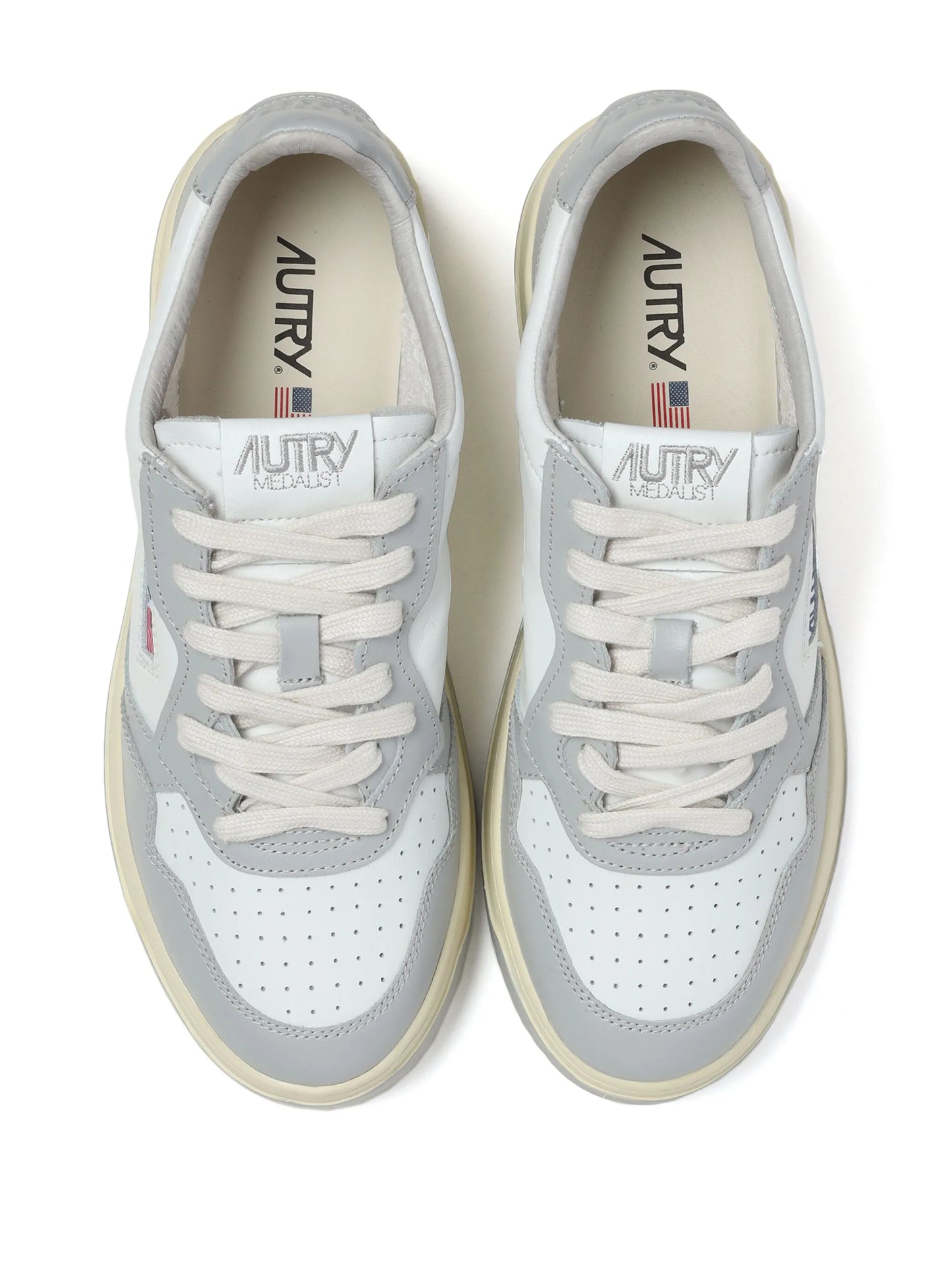Medalist two-tone sneakers