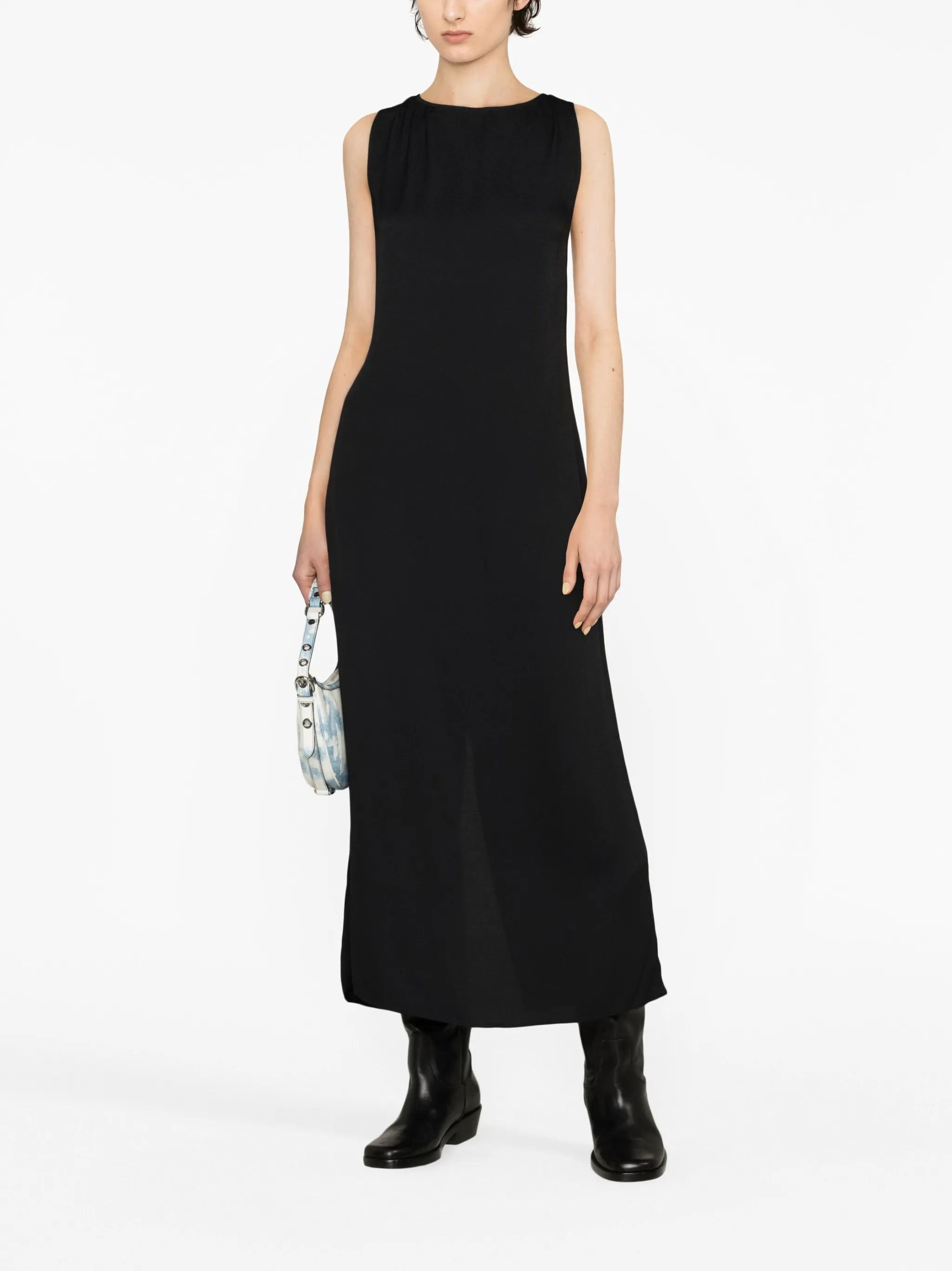Damara open-back midi dress