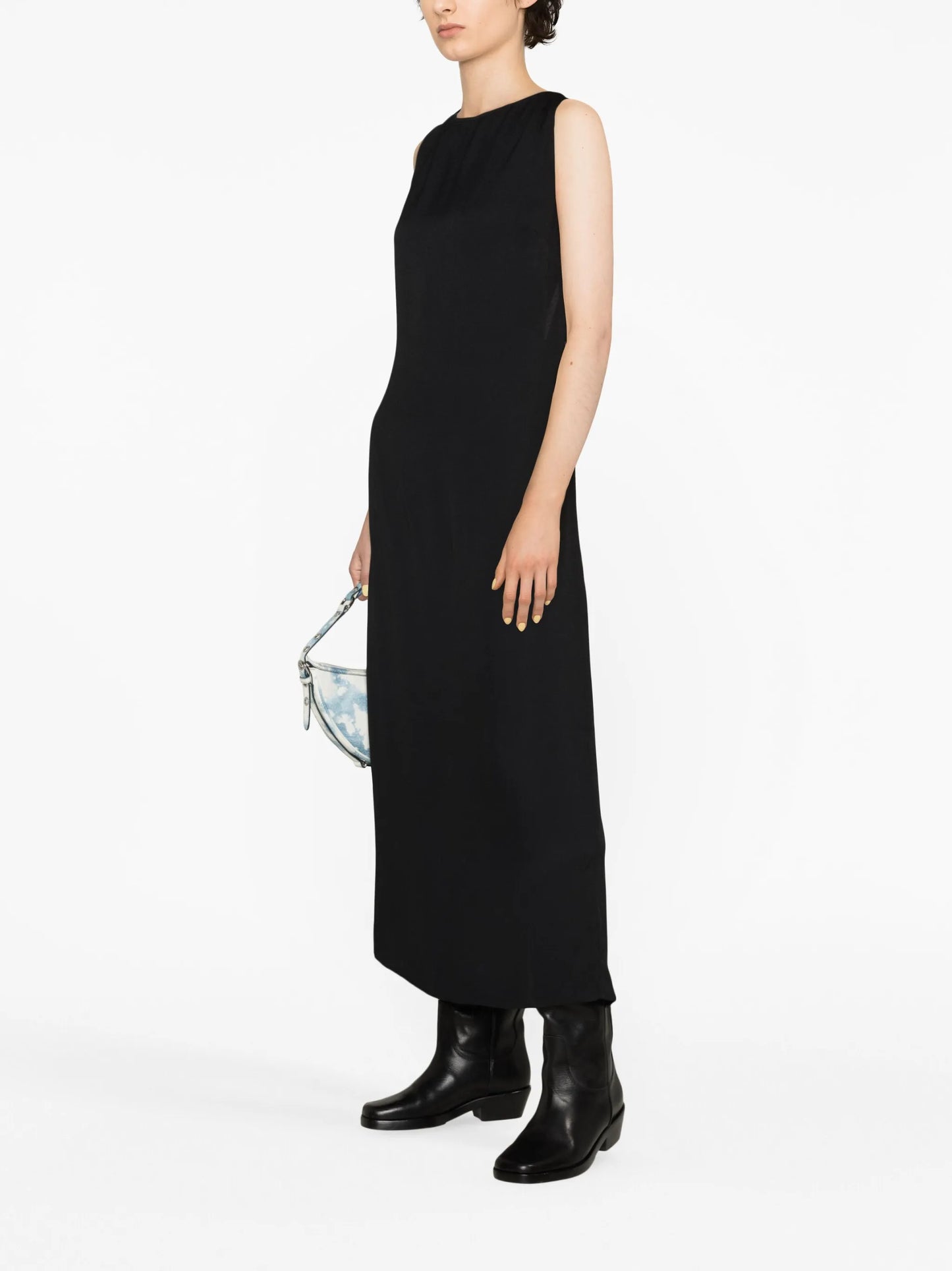 Damara open-back midi dress