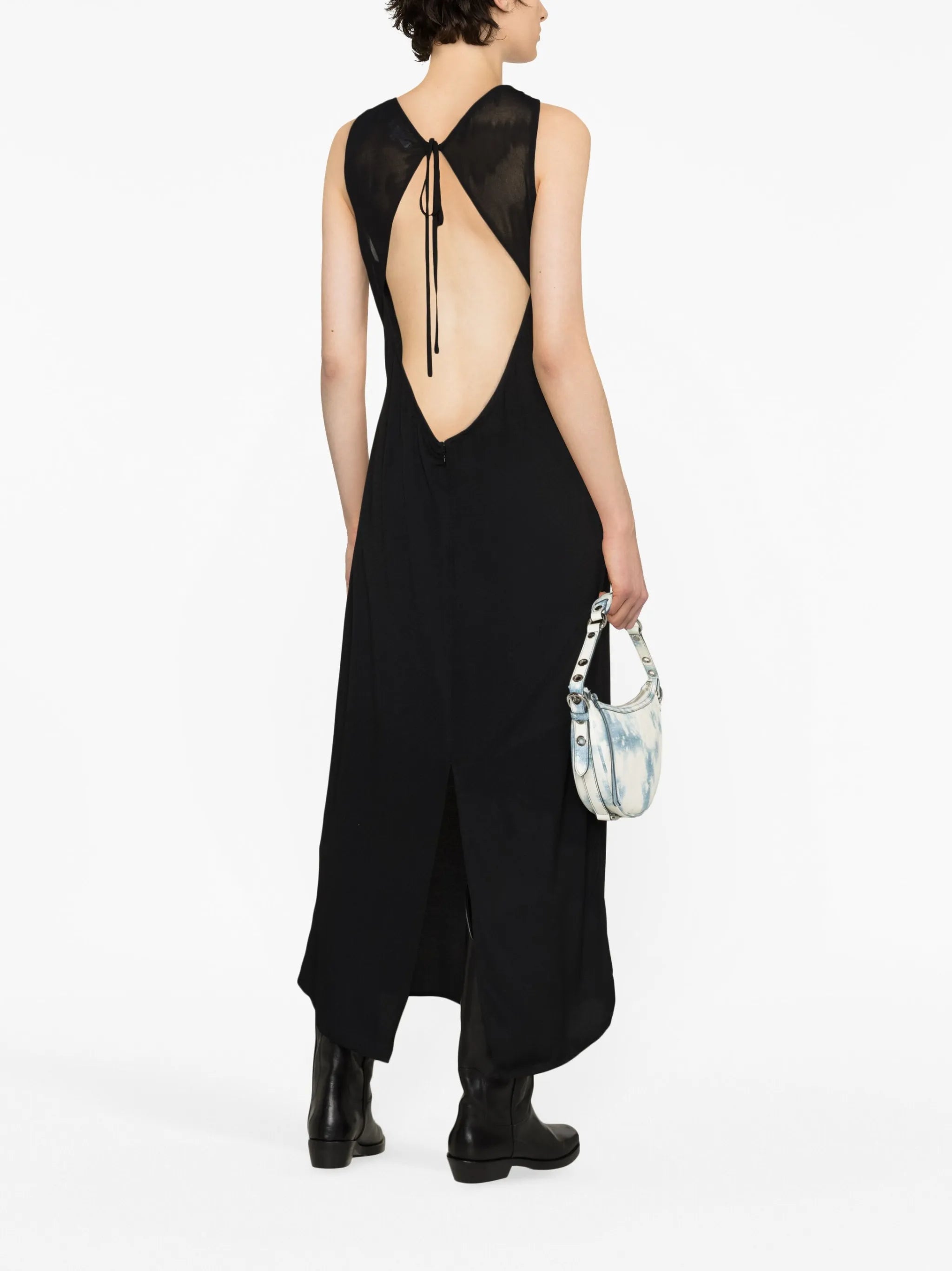 Damara open-back midi dress