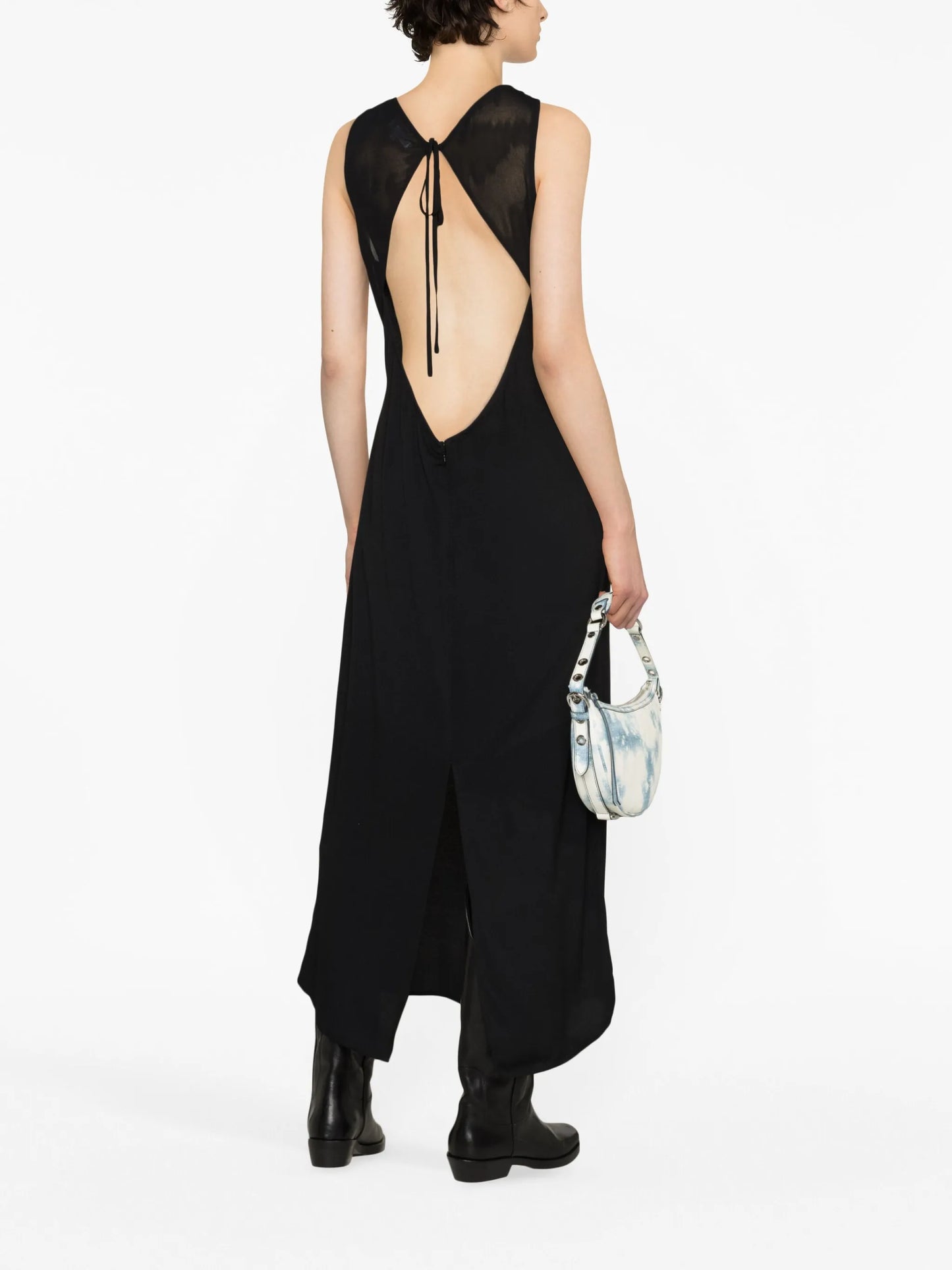 Damara open-back midi dress