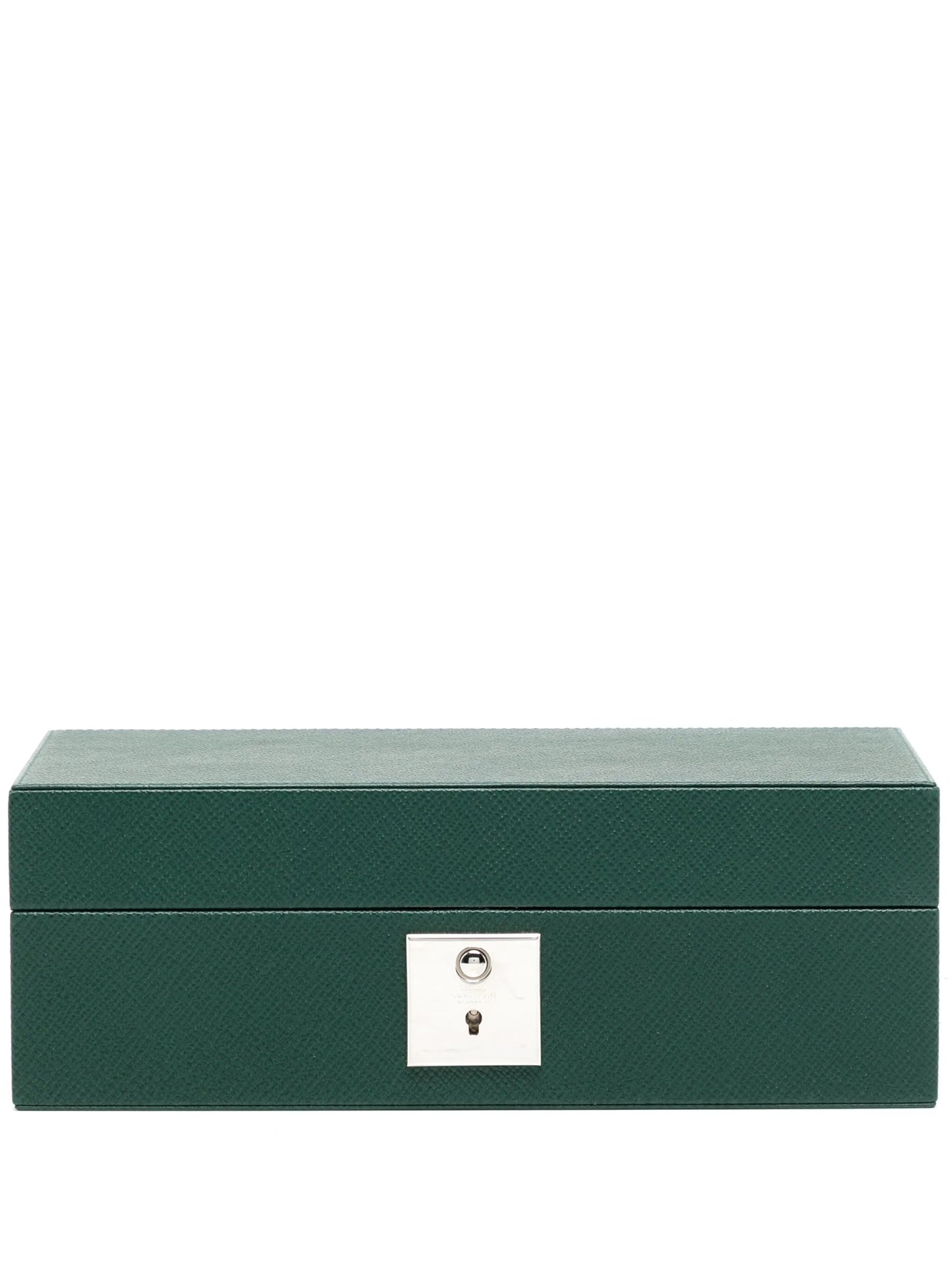 Panama leather watch box