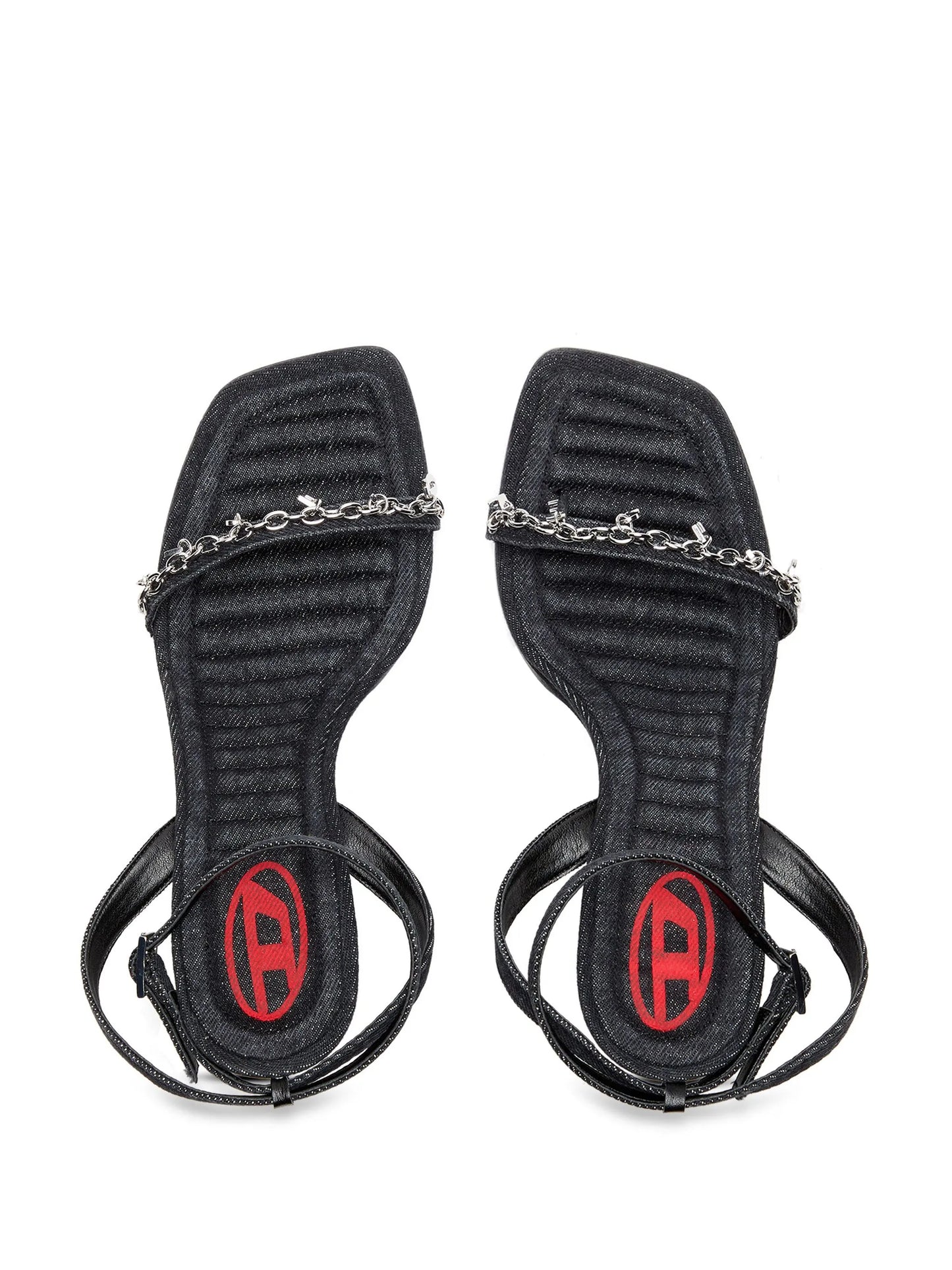D-Vina 90mm denim sandals