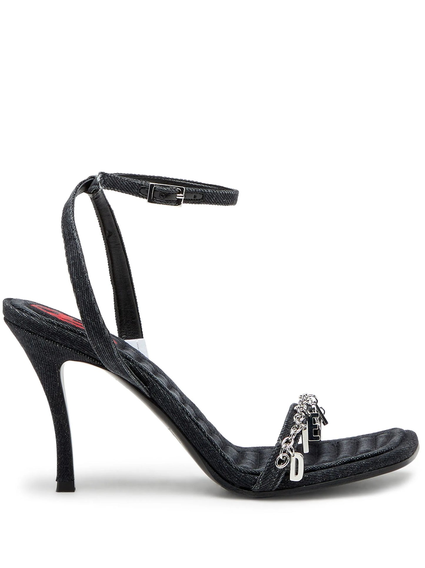 D-Vina 90mm denim sandals