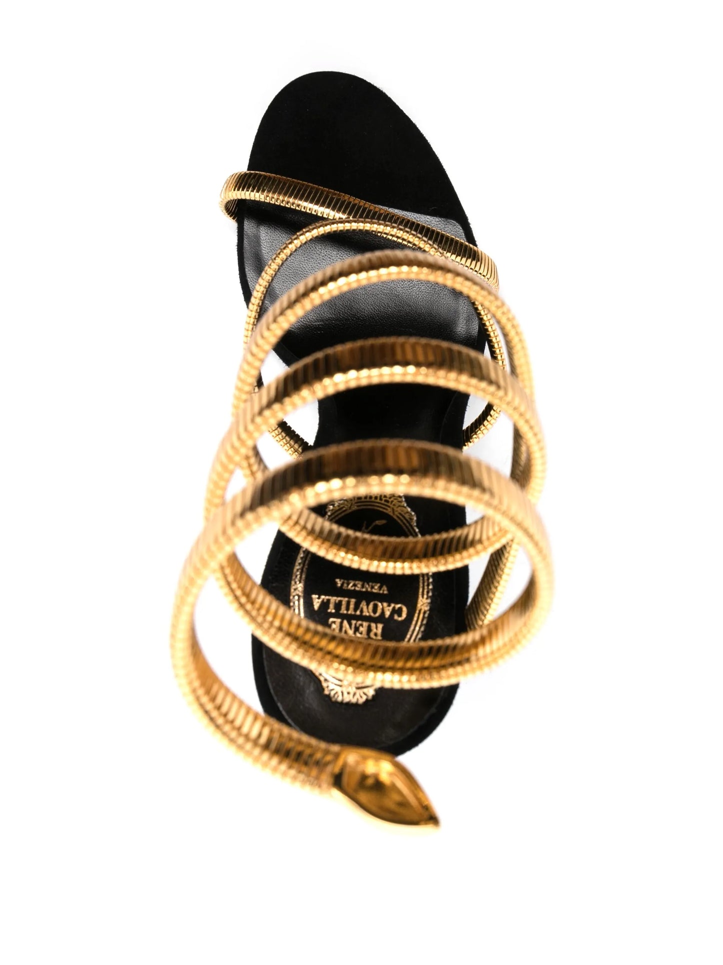Juniper 110mm coiled-strap suede sandals