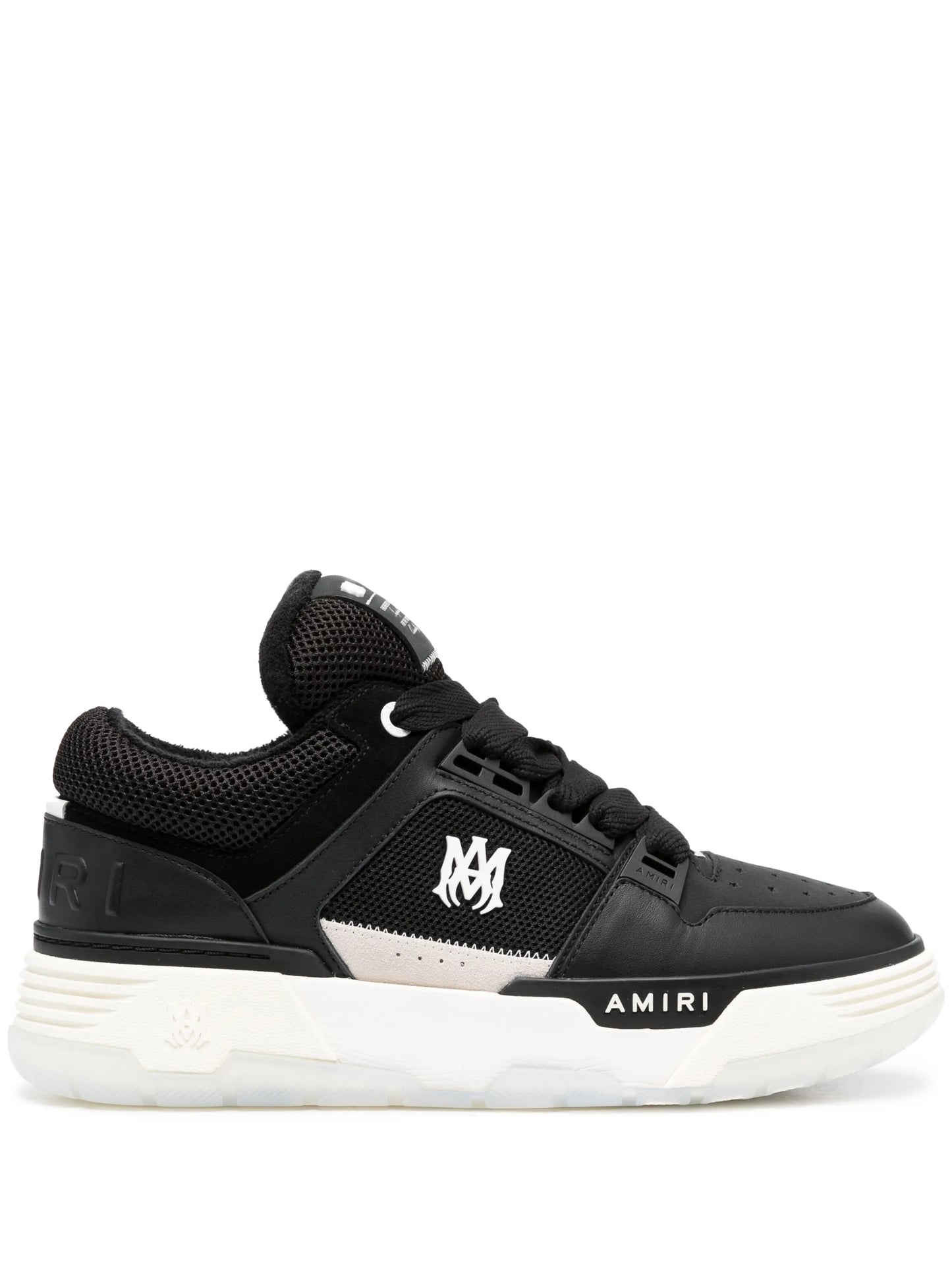logo-patch lace-up sneakers