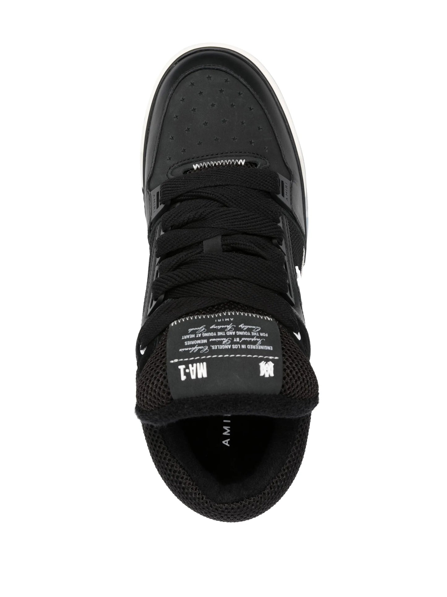 logo-patch lace-up sneakers